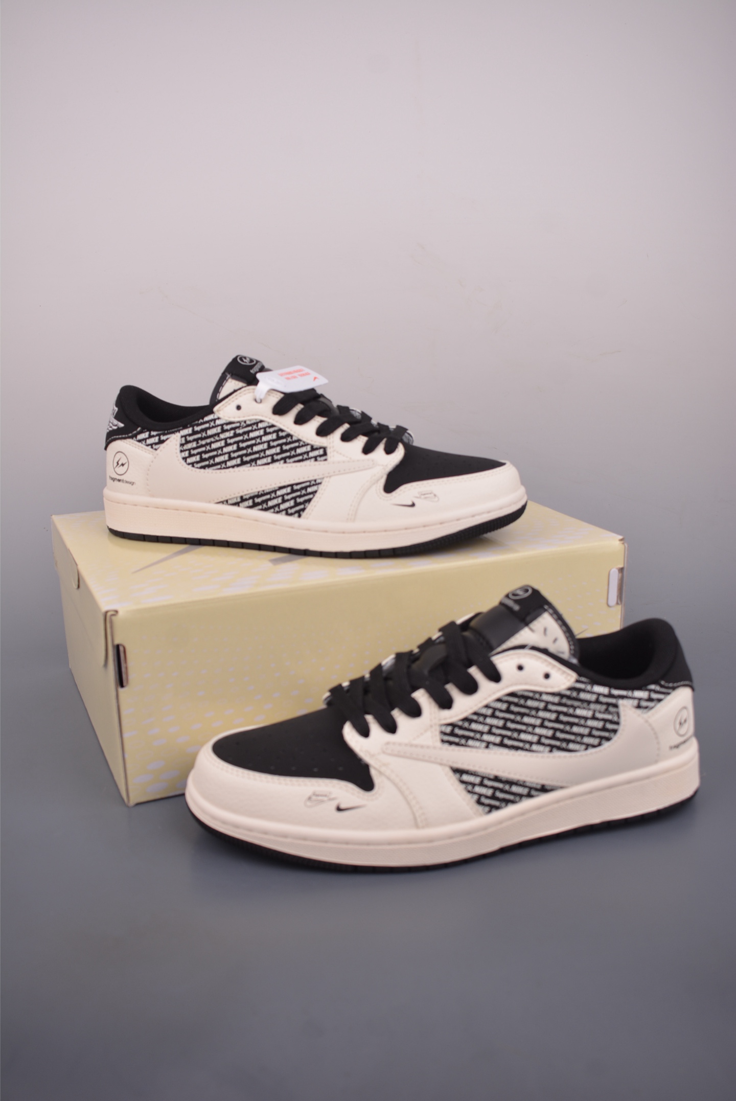 280 Fragment x Travis Scott x fragmentdesign Air Jordan 1 Low 三方联名倒钩 XD0798-311
