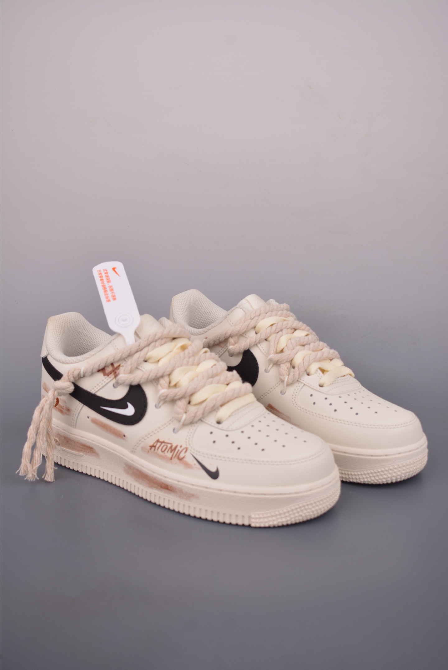 260 Nike Air Force 1 Low 做旧狂潮 解构麻绳 CD6951-153