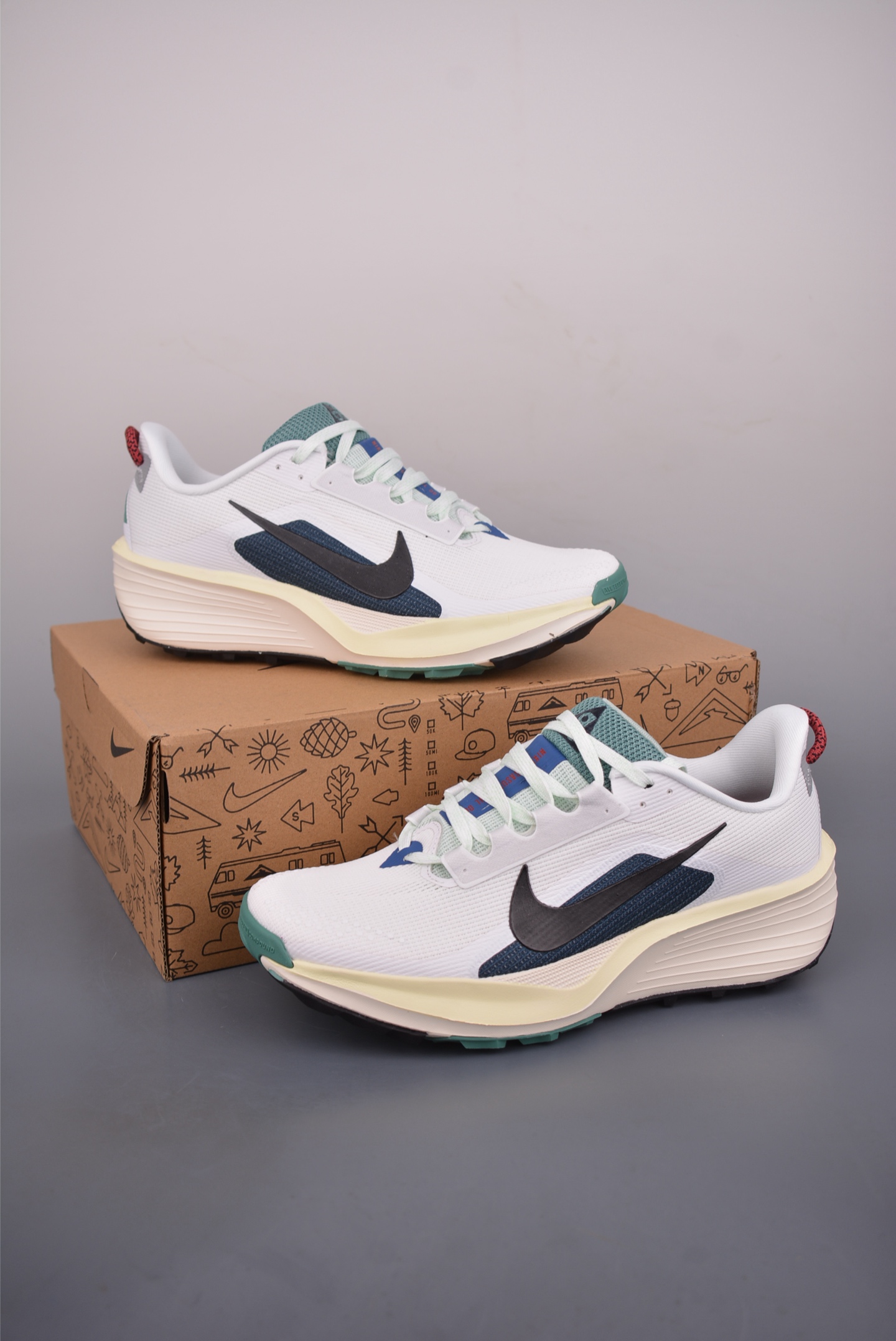 200 Nike REACTX PEGASUS TRAIL 6 Next Nature 越野跑步鞋 HV8121-112