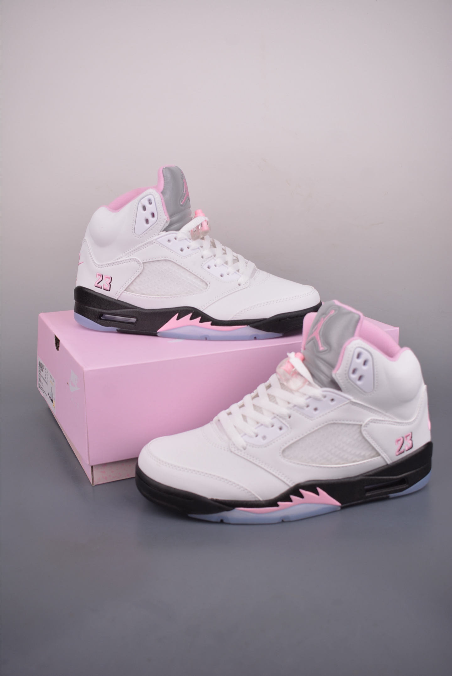 280 Air Jordan 5 Retro 乔丹5 复刻白粉黑 HQ7978-102
