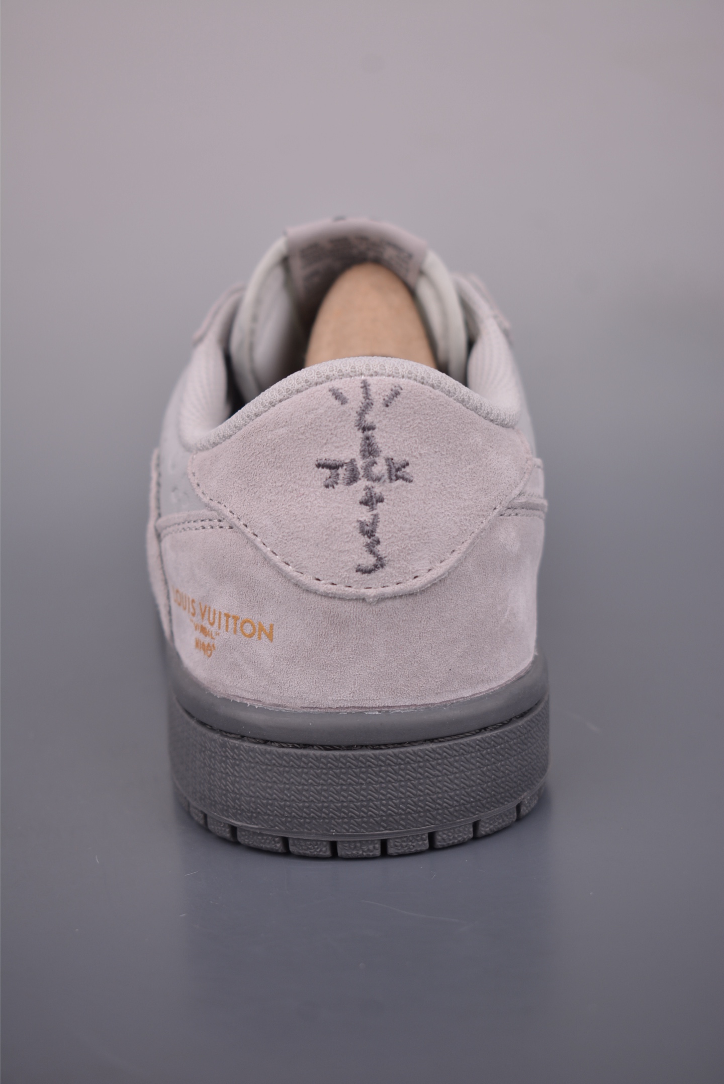 Fragment x Travis Scott x LV Air Jordan 1 Low 三方联名倒钩 DZ5899-040