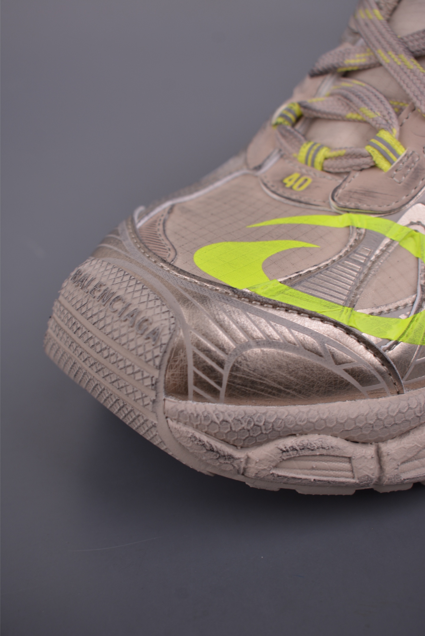 320 Balenciaga Phantom Sneaker 纯原版本 巴黎世家全新3XL绑带款潮流跑鞋 734734