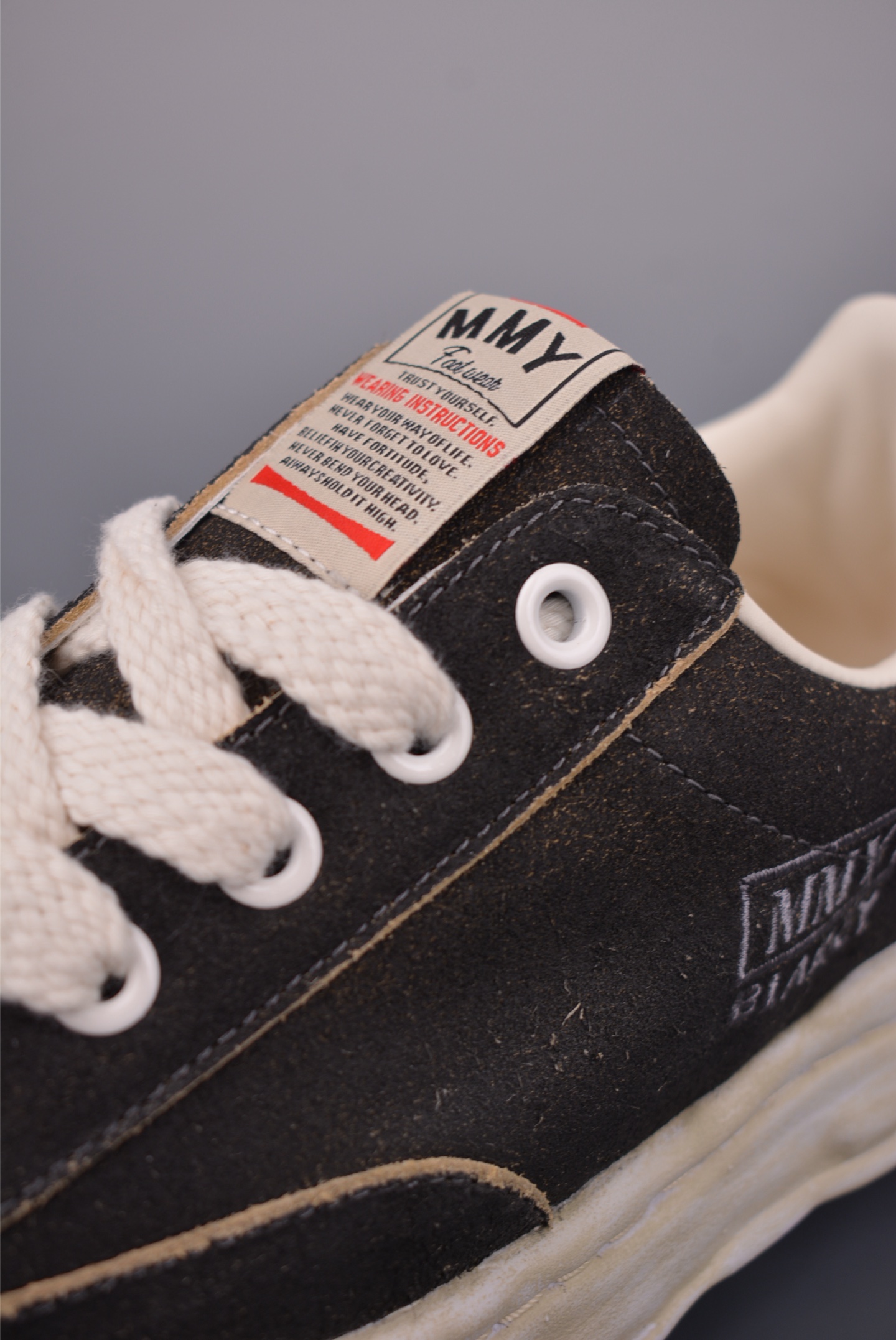 260 纯原版 余文乐Madness x 三原康裕MMY/Maison MIHARA YASUHIRO Wayne Original Sole Leather Low Sneaker 变形溶解雪糕底低帮百搭休闲运动板鞋 A15FW728