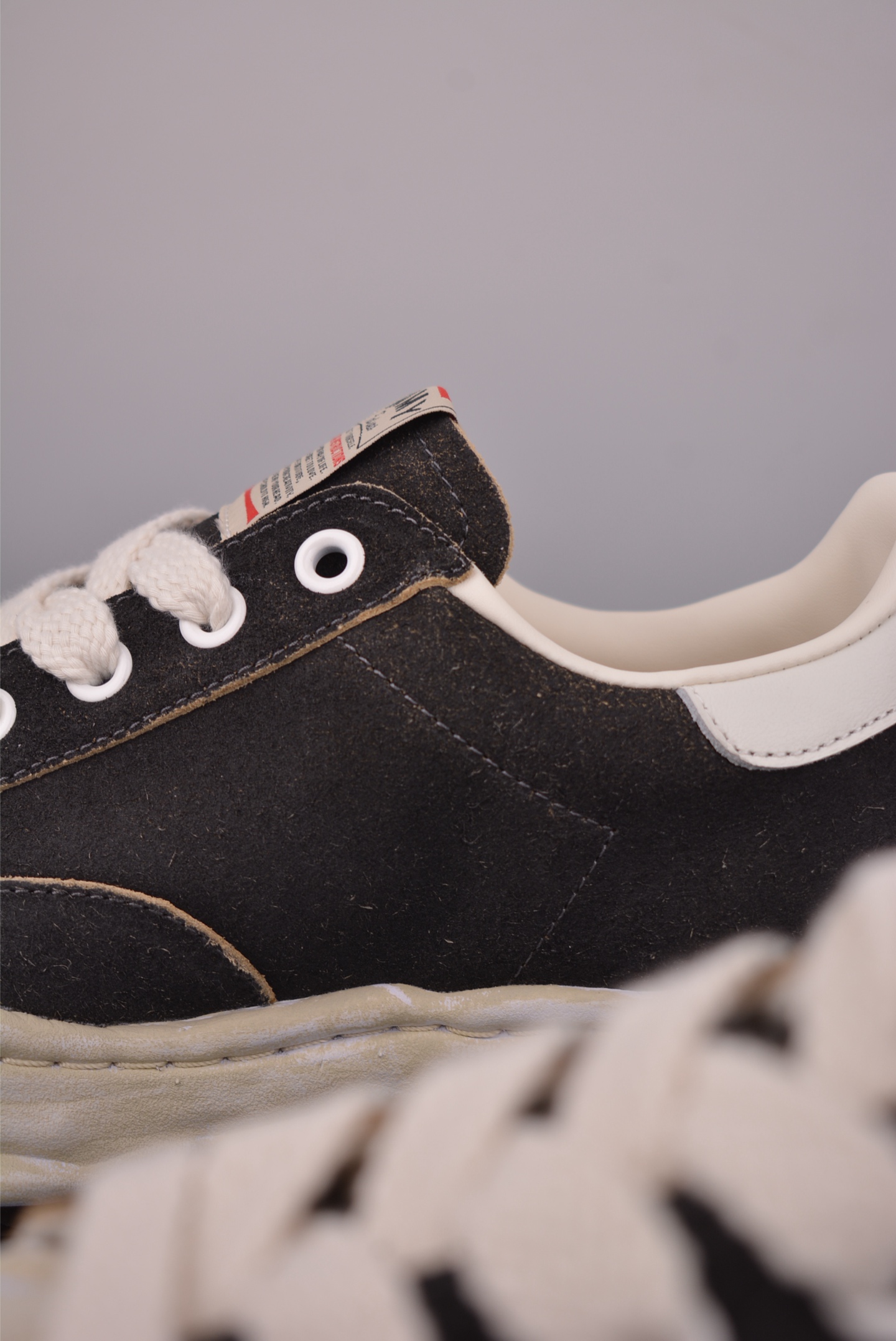 260 纯原版 余文乐Madness x 三原康裕MMY/Maison MIHARA YASUHIRO Wayne Original Sole Leather Low Sneaker 变形溶解雪糕底低帮百搭休闲运动板鞋 A15FW728