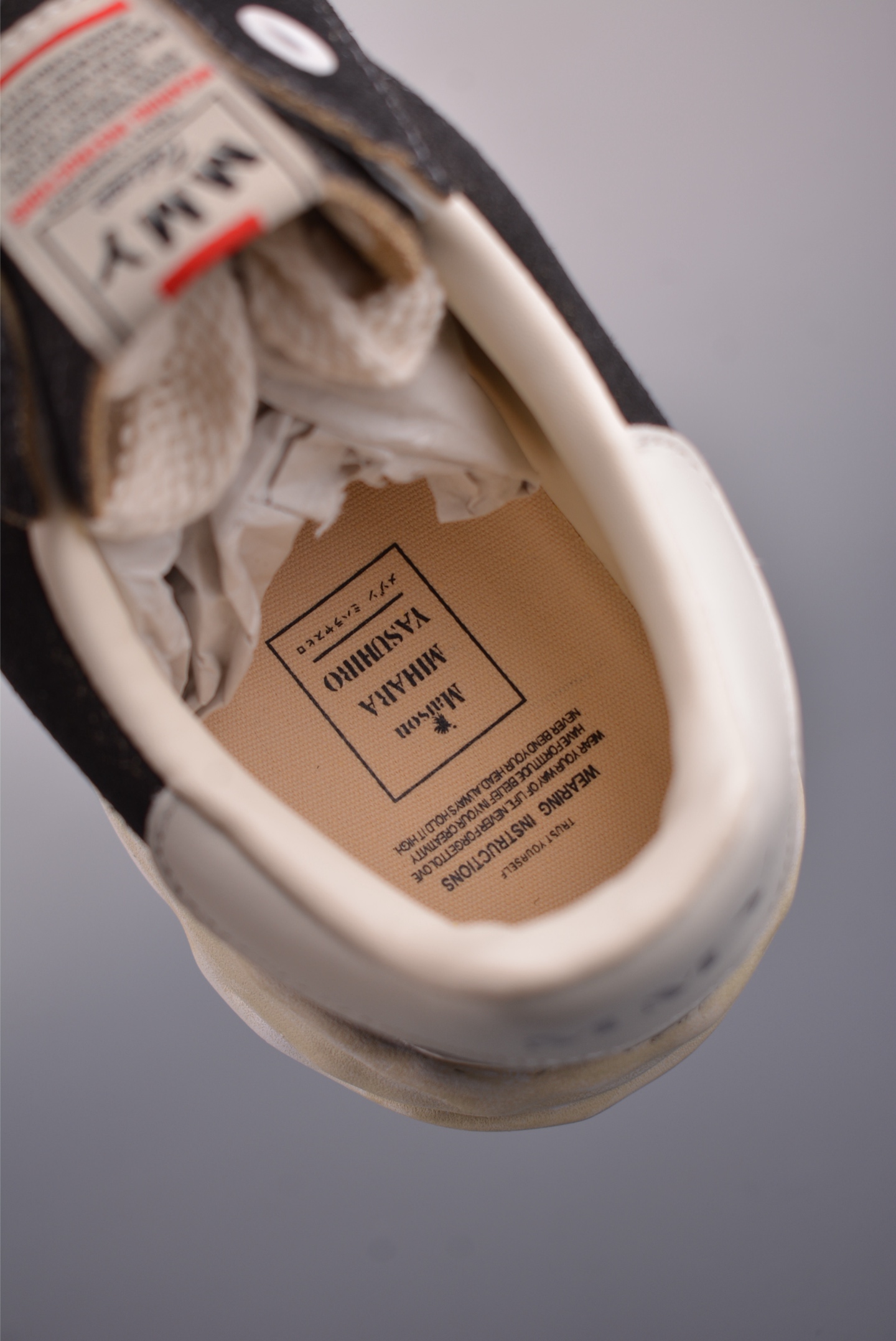 260 纯原版 余文乐Madness x 三原康裕MMY/Maison MIHARA YASUHIRO Wayne Original Sole Leather Low Sneaker 变形溶解雪糕底低帮百搭休闲运动板鞋 A15FW728