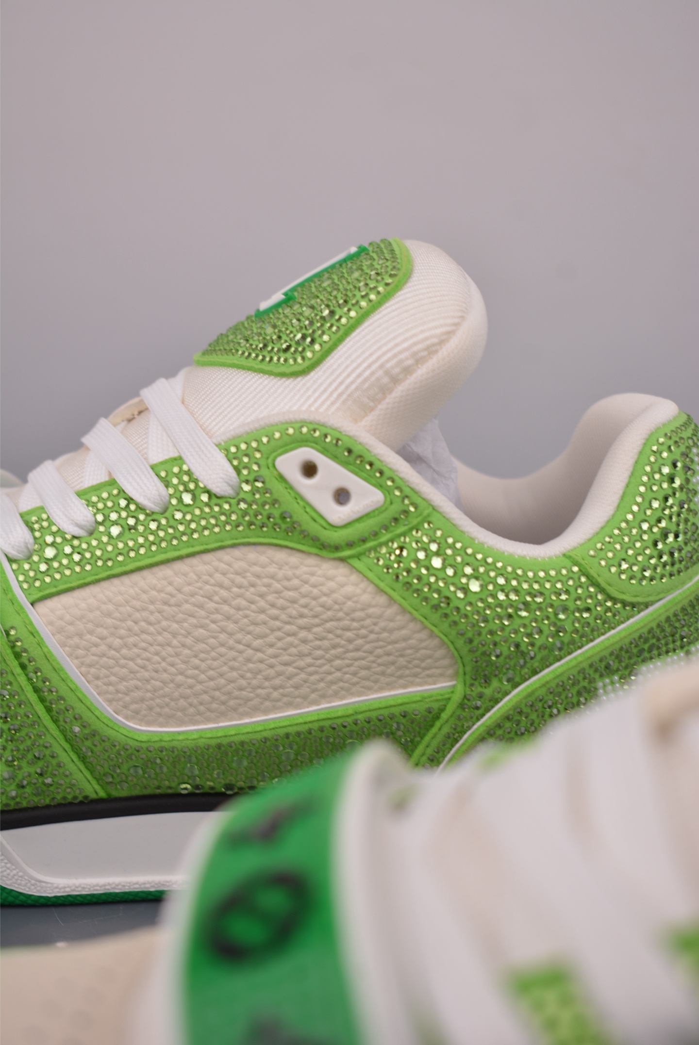 550 Tyler x Louis Vuitton 路易威登 魔术贴钻鞋 LV Trainer 联名款 低帮休闲板鞋