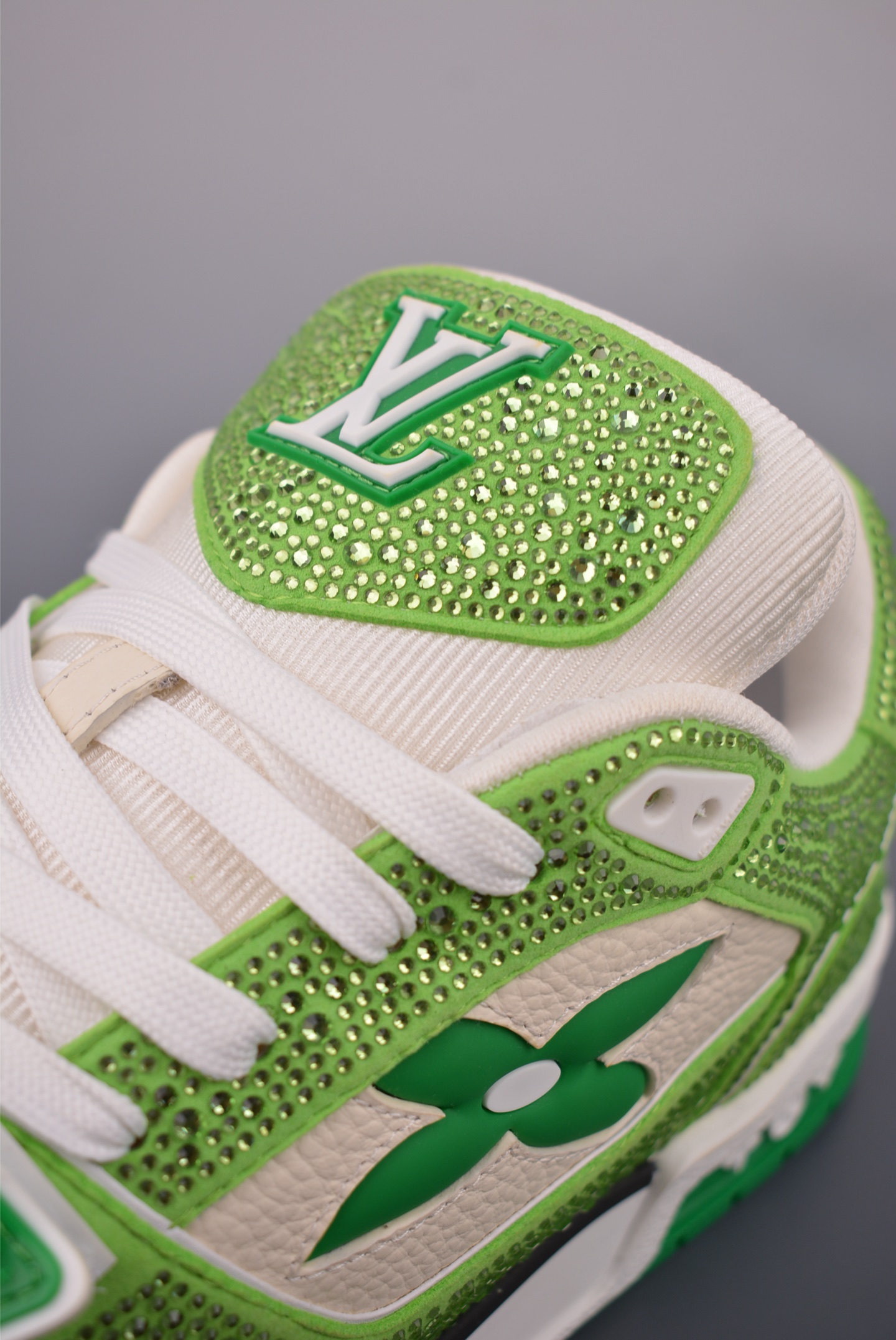 550 Tyler x Louis Vuitton 路易威登 魔术贴钻鞋 LV Trainer 联名款 低帮休闲板鞋