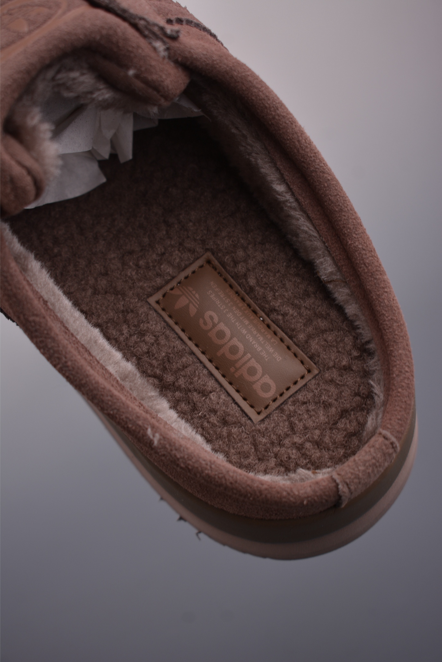 Adidas CAMPUS 00s WTR LO 百搭单品阿迪加绒半拖学院系列 板鞋 JR3731