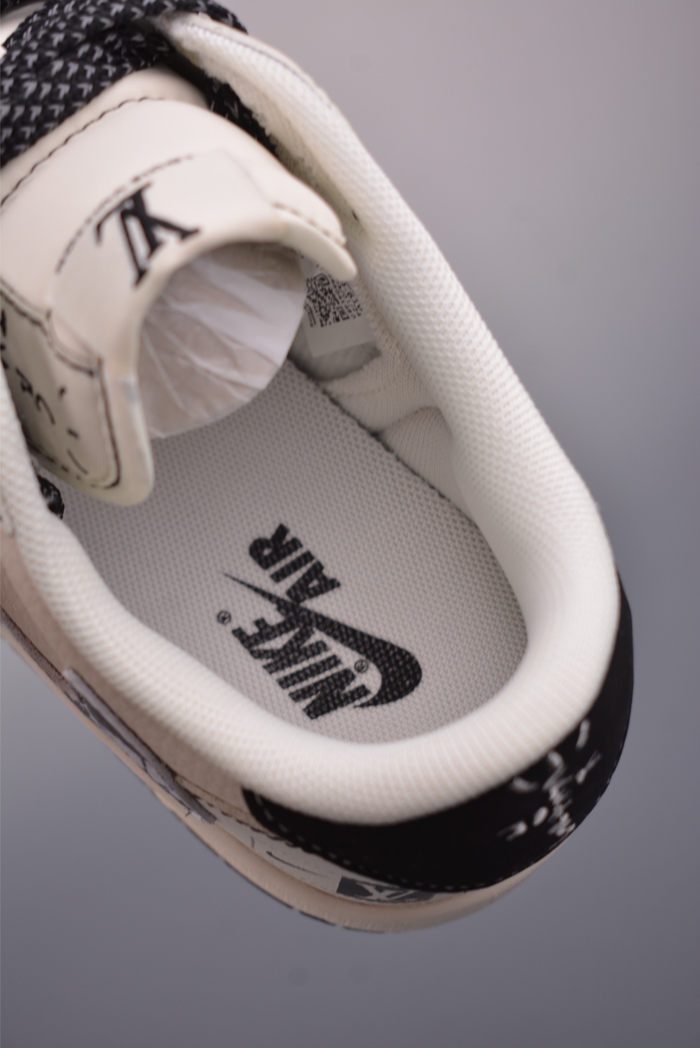 280 Fragment x Travis Scott x LV Air Jordan 1 Low 三方联名倒钩 XS7089-616