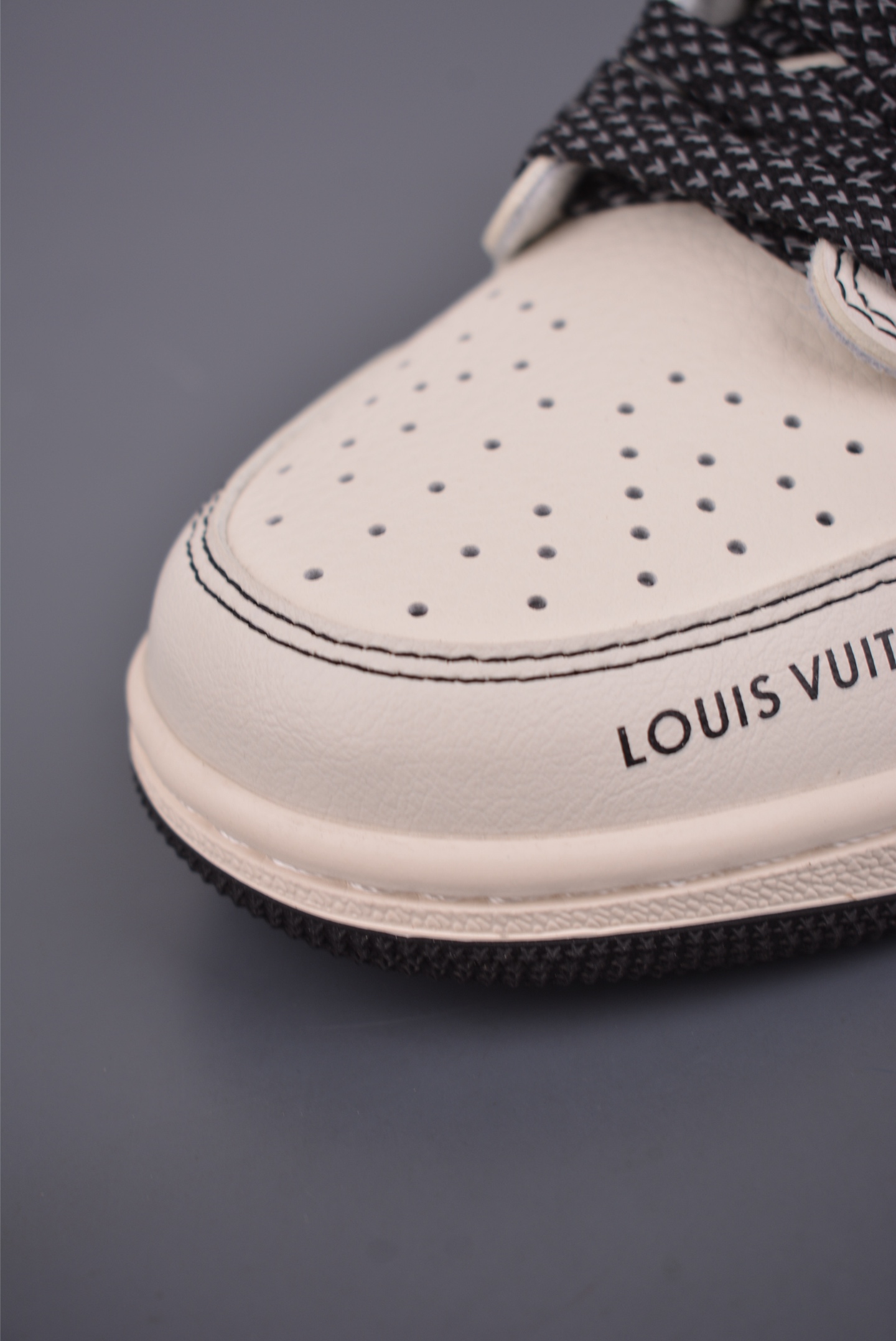 280 Fragment x Travis Scott x LV Air Jordan 1 Low 三方联名倒钩 XS7089-616