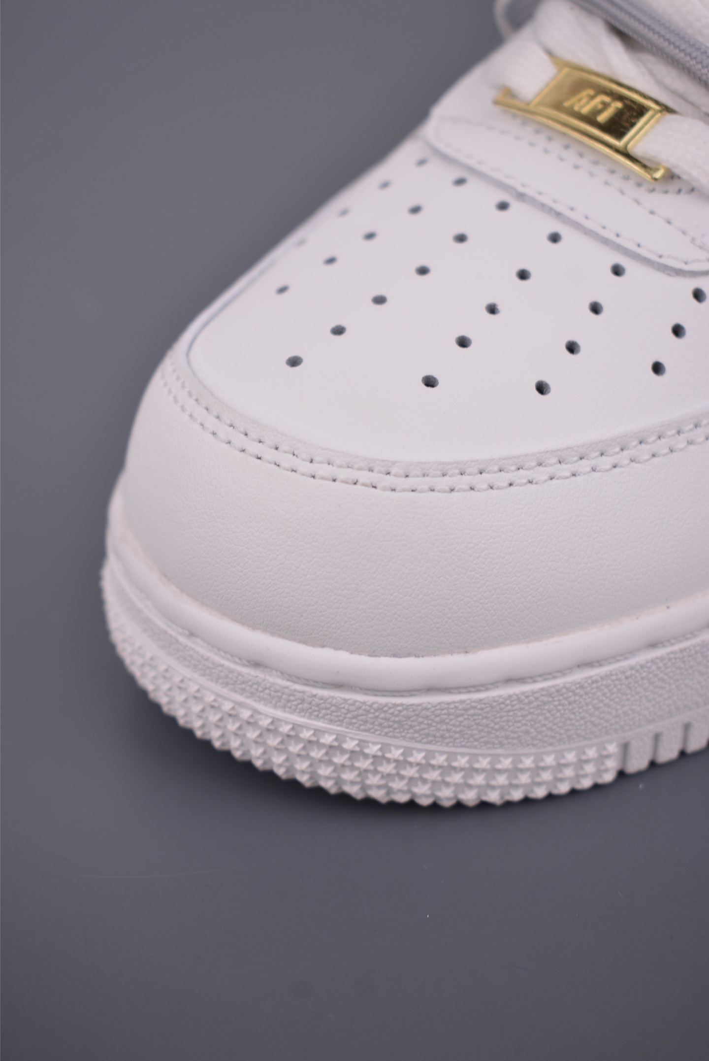 260 Nike Air Force 1 Low 白灰金解构绑带 CZ0170-106