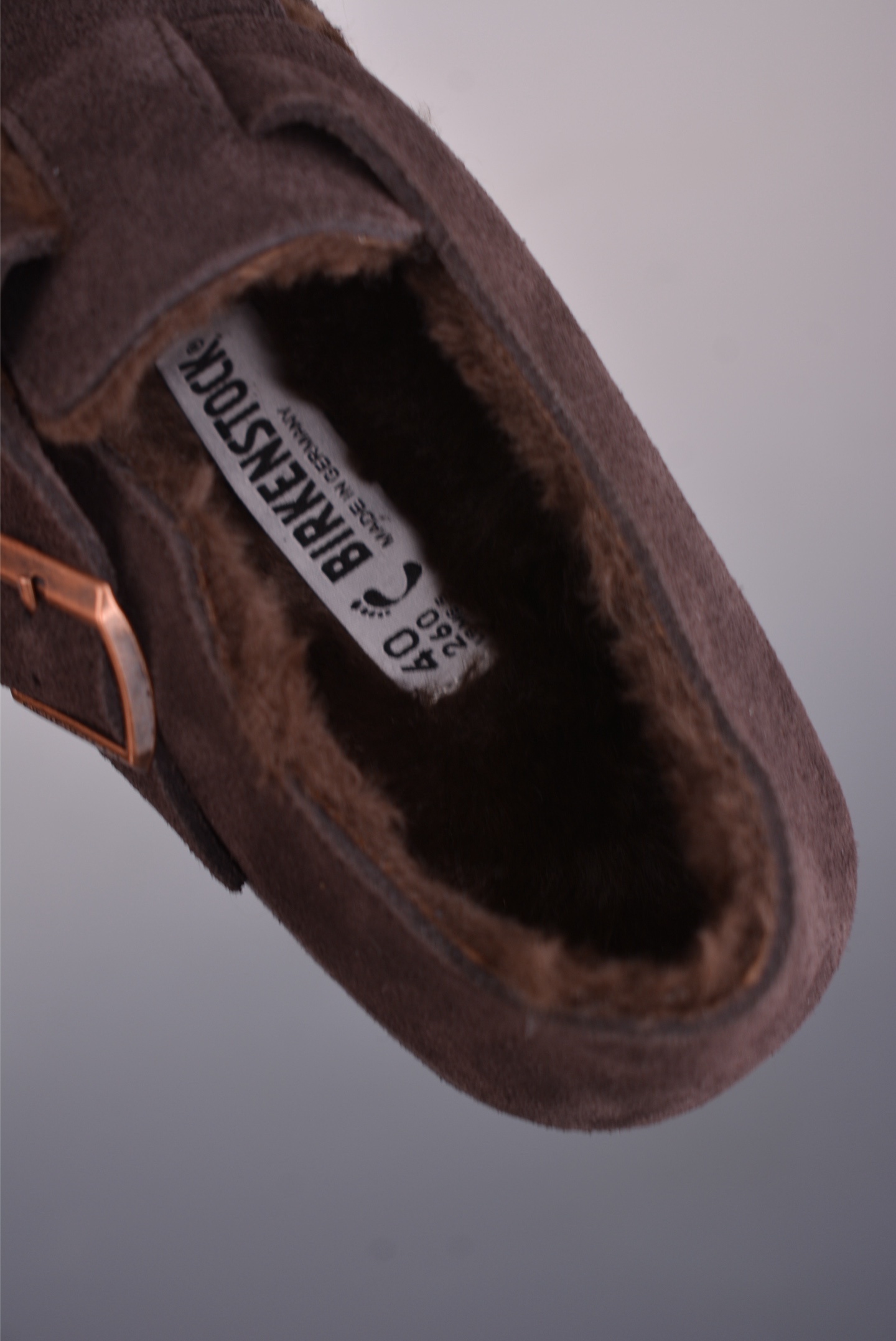 200 博肯Birkenstock London Suede Leather 内里加绒 牛皮绒面革平底复古软木休闲鞋