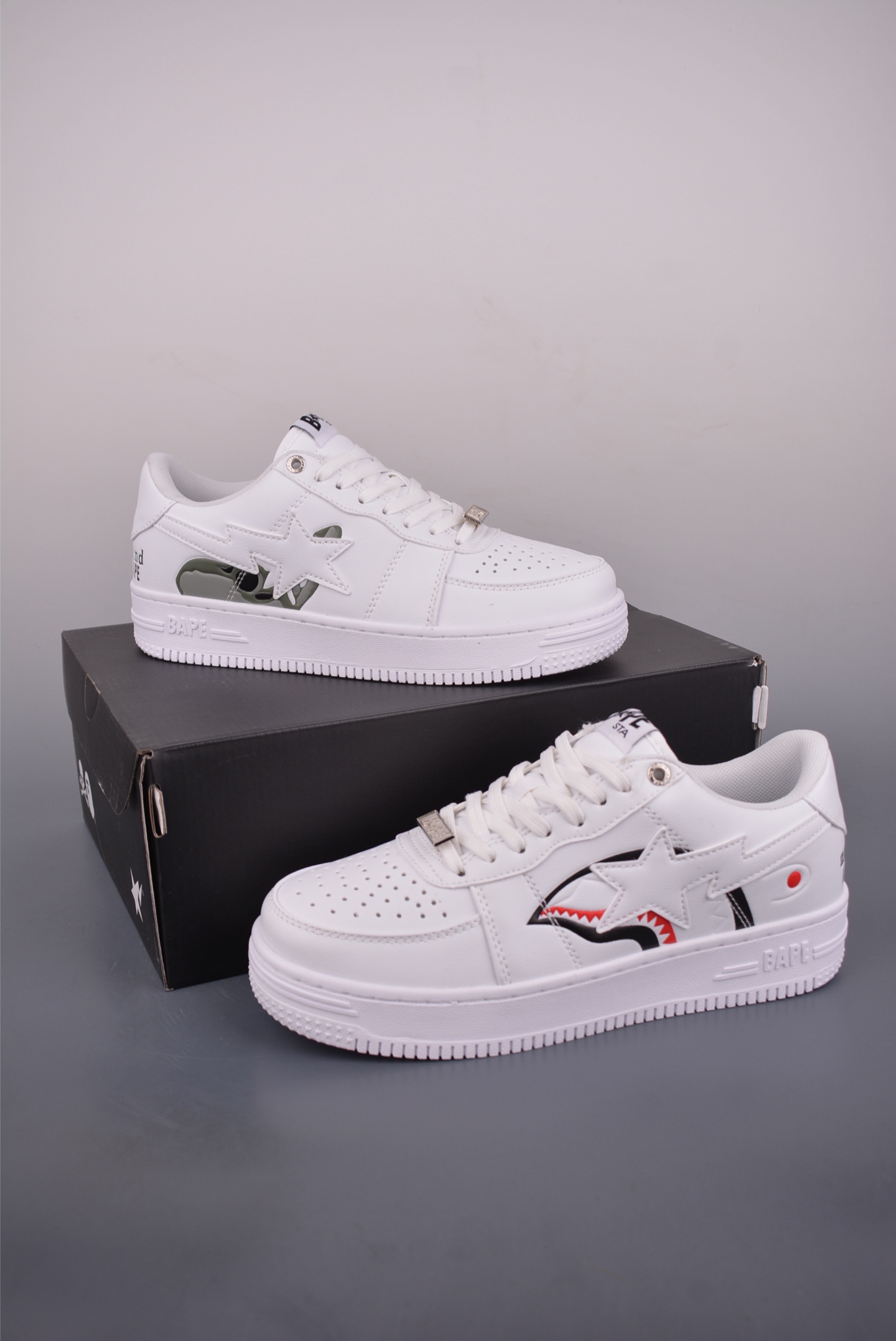 160 BapeStaToLow明星同款 版本 猿人头经典低帮运动休闲板鞋