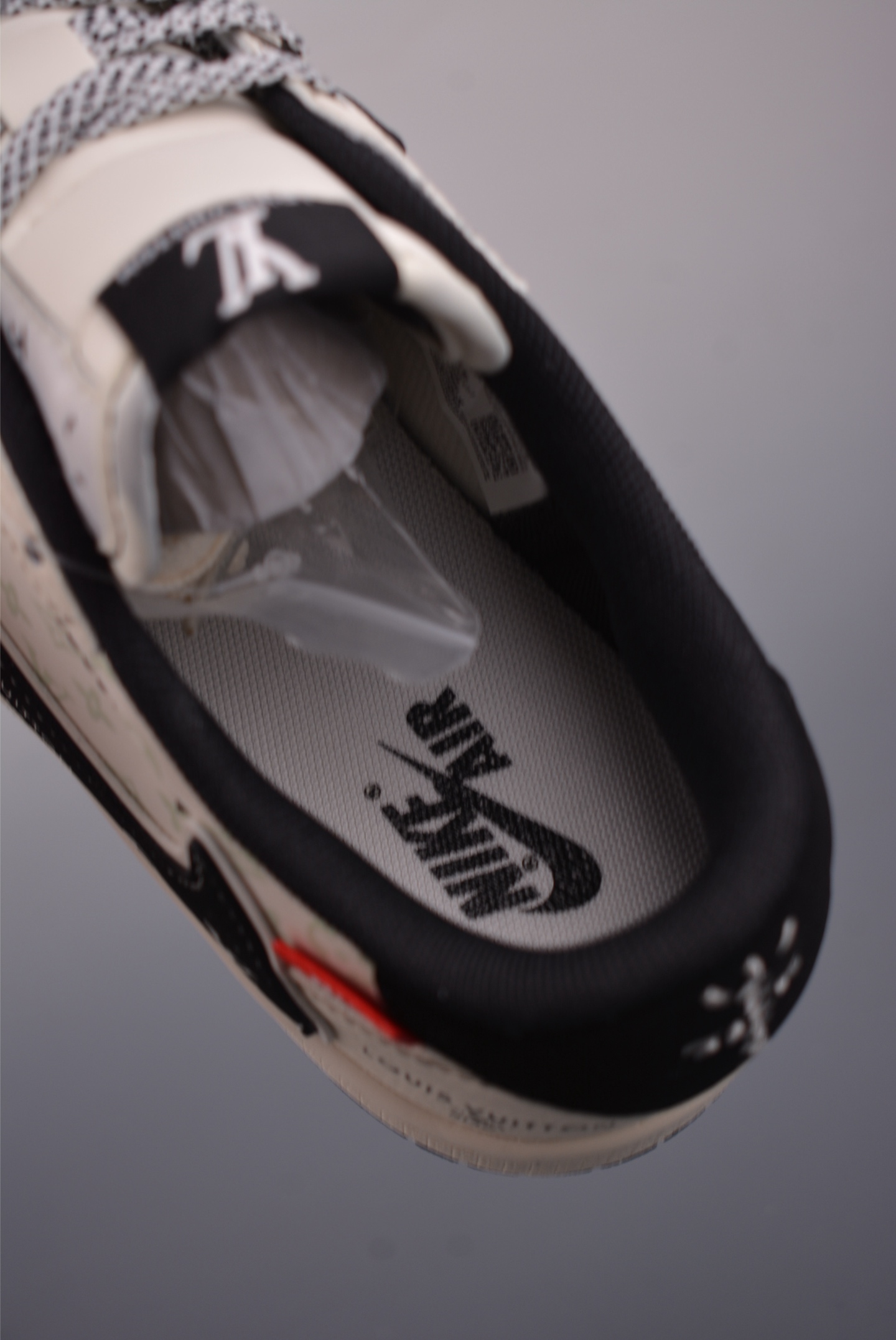 280 Fragment x Travis Scott x LV Air Jordan 1 Low 三方联名倒钩 cx5050-Y30