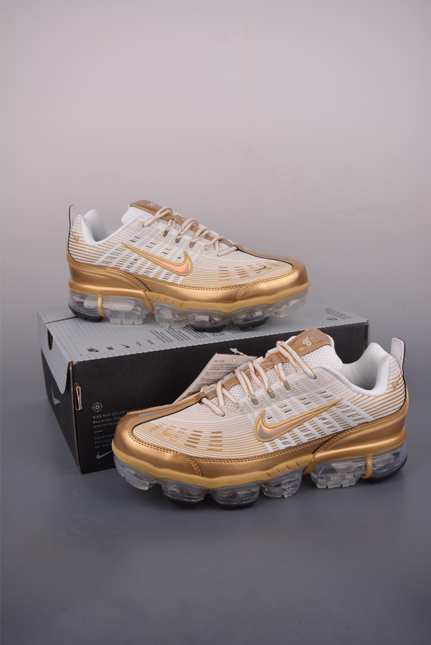 Nike AIR VAPORMAX 360 搭载全掌长气垫鞋款 低帮跑步鞋 CK9670-101