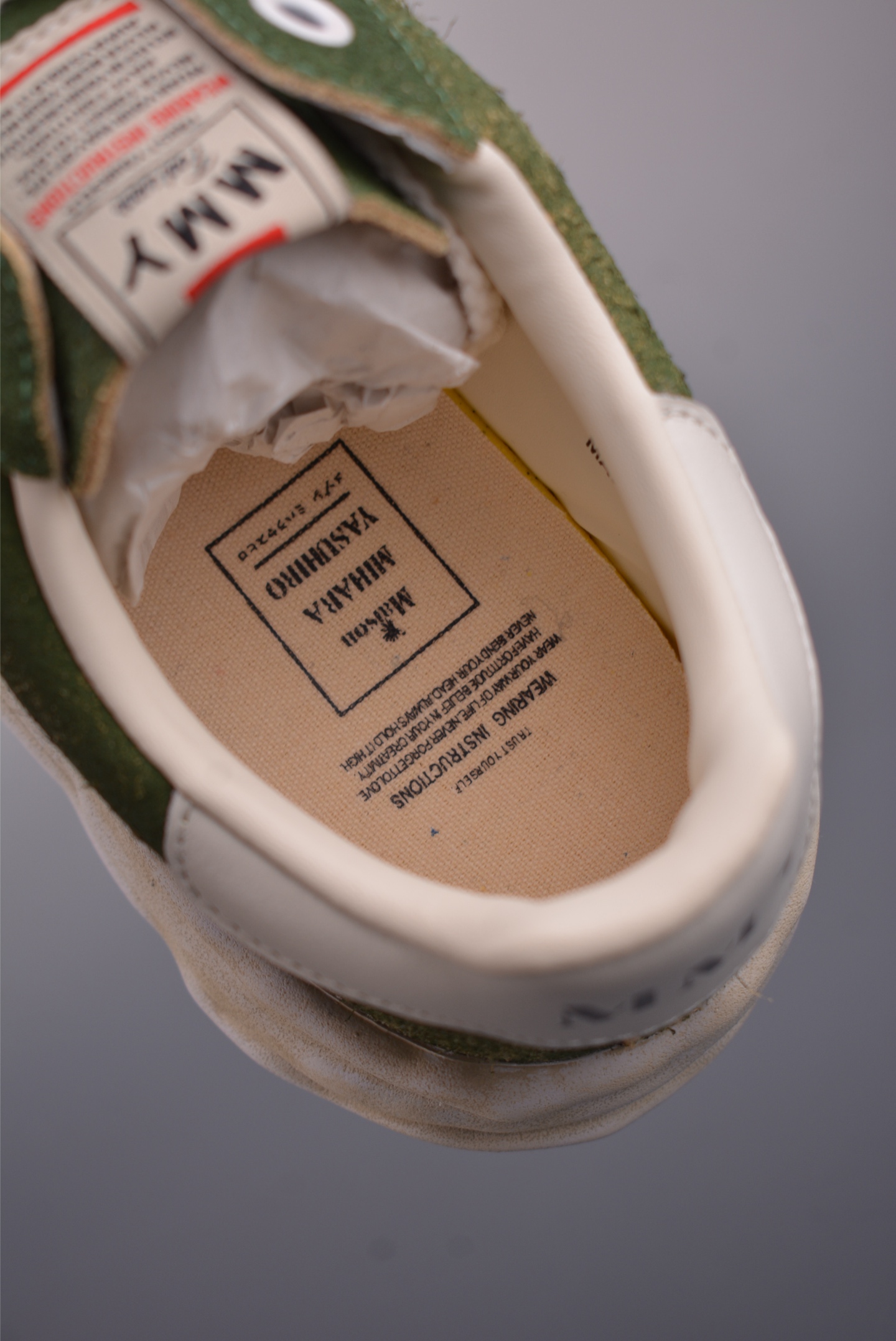 260 纯原版余文乐Madness x 三原康裕MMY/Maison MIHARA YASUHIRO Wayne Original Sole Leather Low Sneaker 变形溶解雪糕底低帮百搭休闲运动板鞋 A15FW728