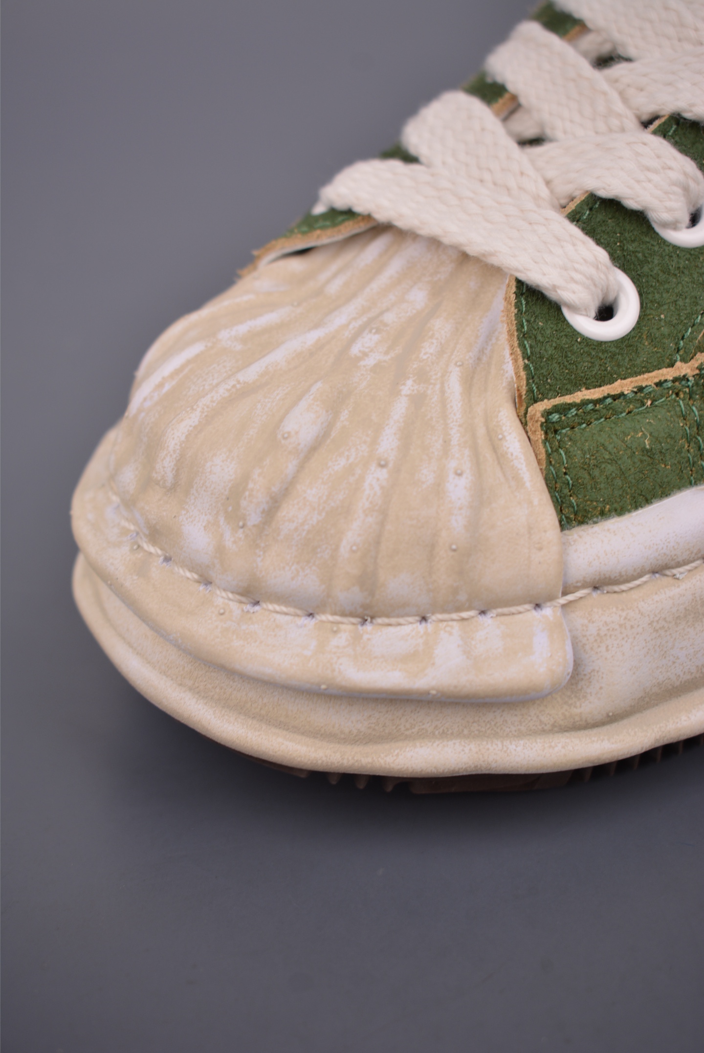 260 纯原版余文乐Madness x 三原康裕MMY/Maison MIHARA YASUHIRO Wayne Original Sole Leather Low Sneaker 变形溶解雪糕底低帮百搭休闲运动板鞋 A15FW728