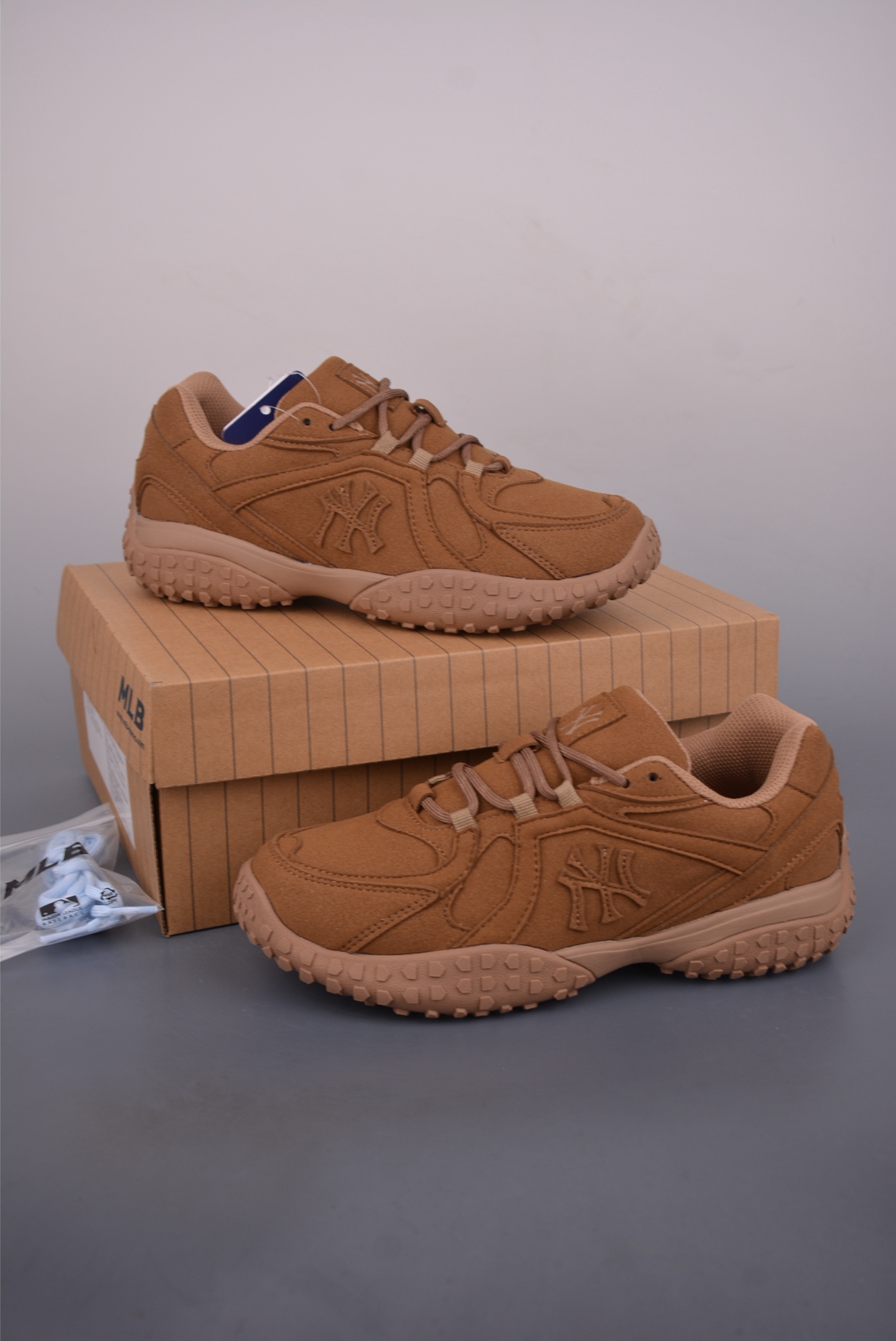 MLB TROPHY VINTAGE LT 纽约洋基队 潮流时尚厚底运动鞋 3ASXT035N