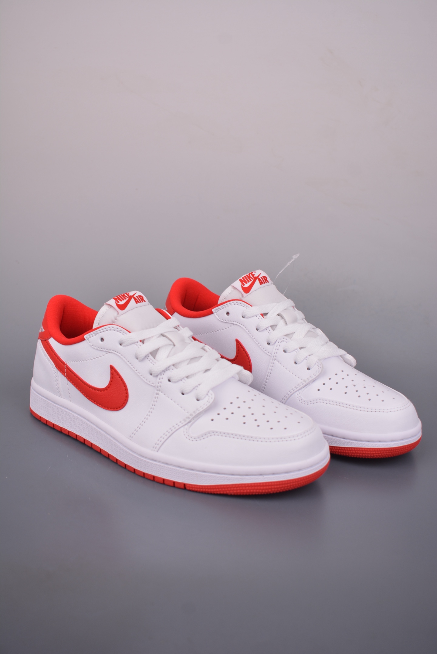 Air Jordan 1 Low 白红 AJ1乔1低帮休闲板鞋 CZ0790-161