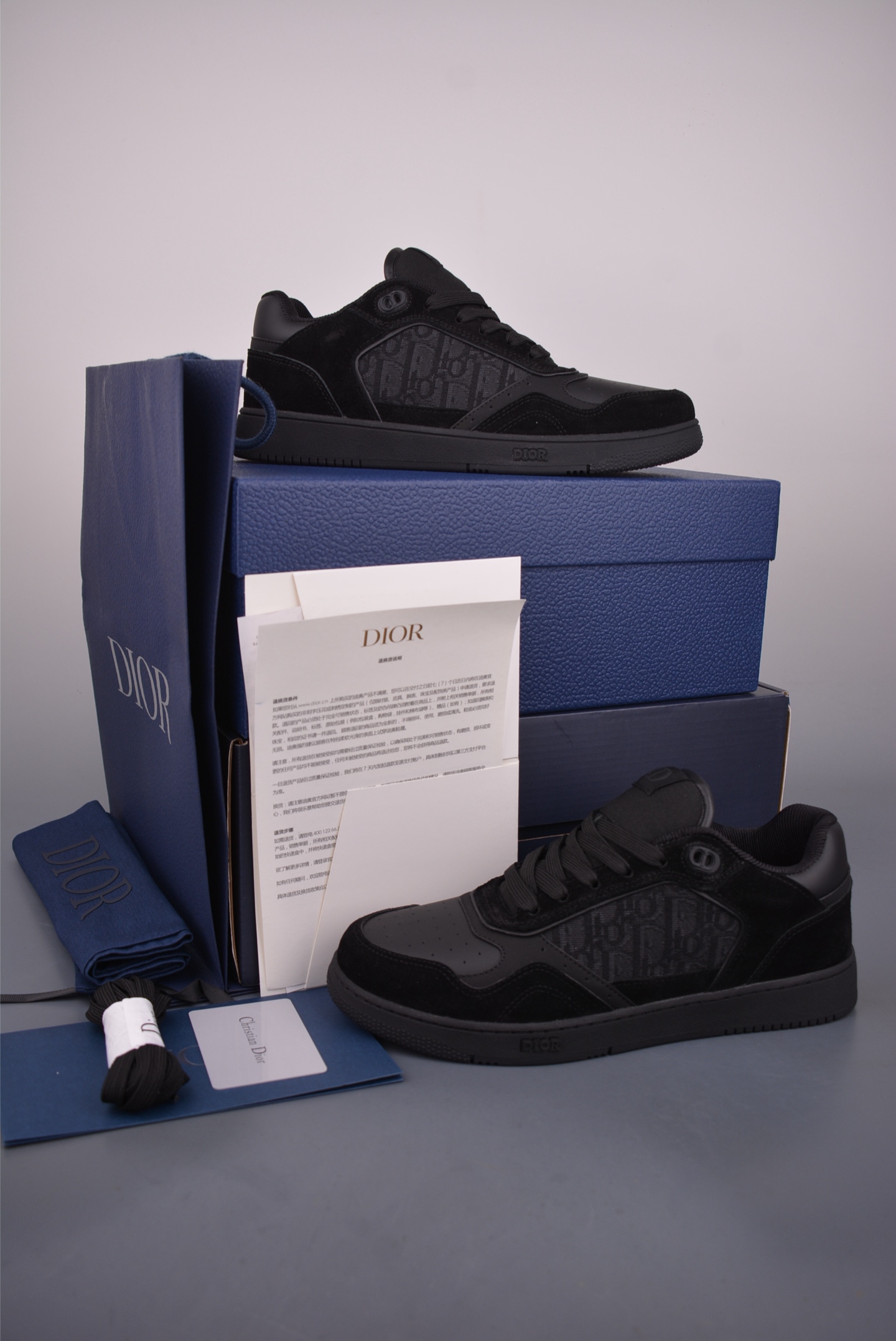 迪奥 B27休闲运动鞋 延续 Dior的经典款式B27 3SN303ZWNYQL