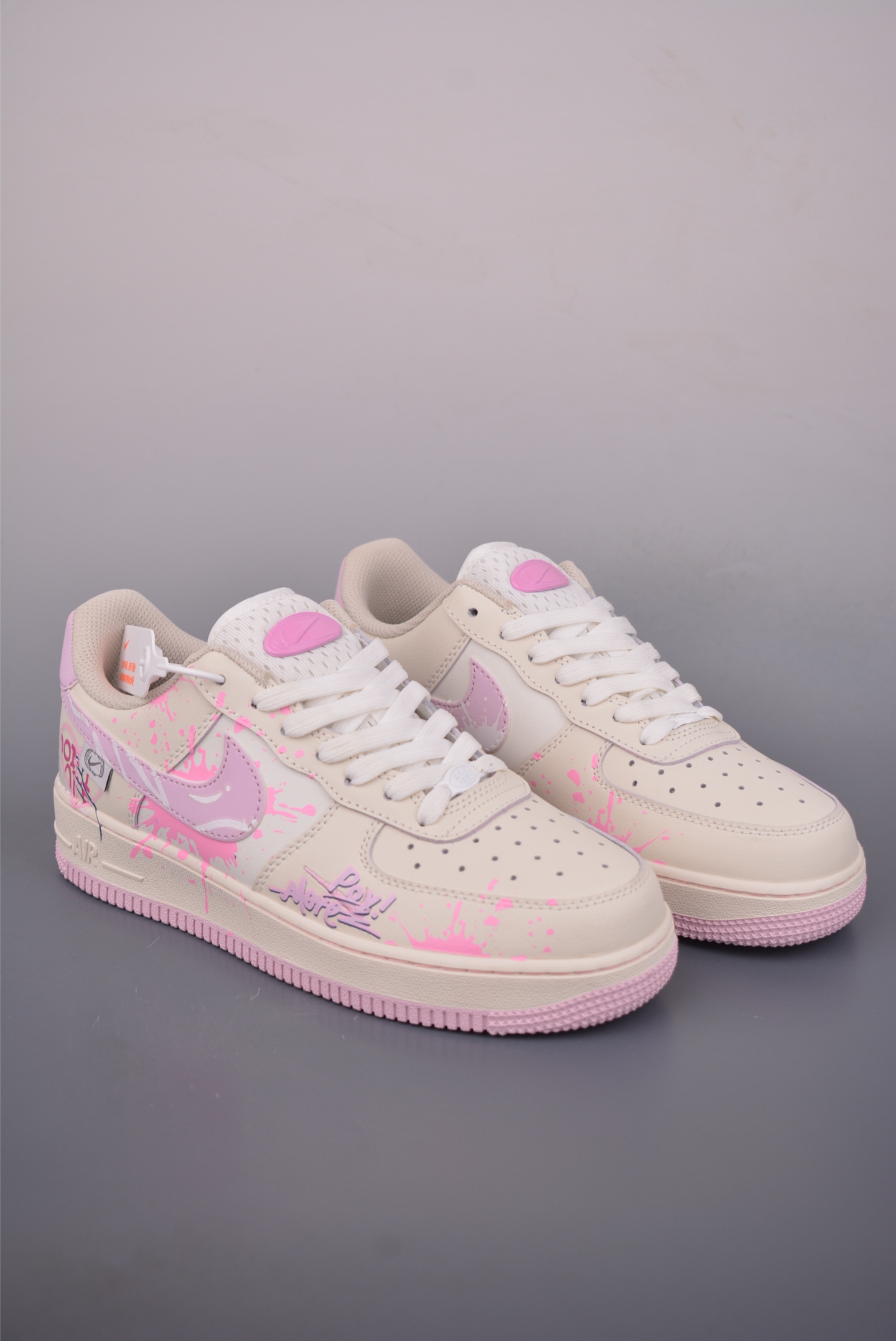 Nike Air Force 1 Low 紫粉甜绘 FB1839-122 Nike Air Force 1 Low 紫粉甜绘 FB1839-122