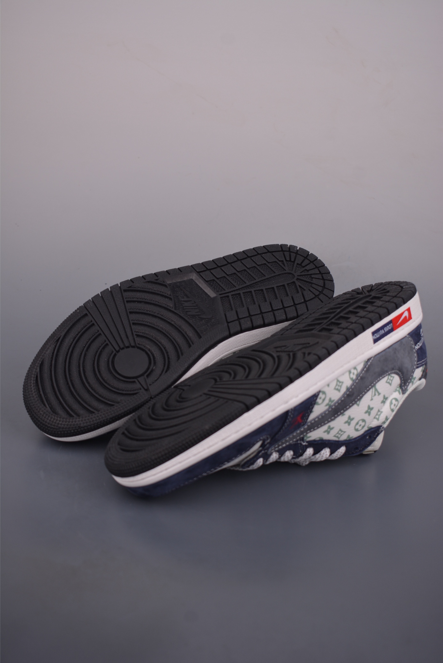 Fragment x Travis Scott x LV Air Jordan 1 Low 三方联名倒钩 DZ5899-034