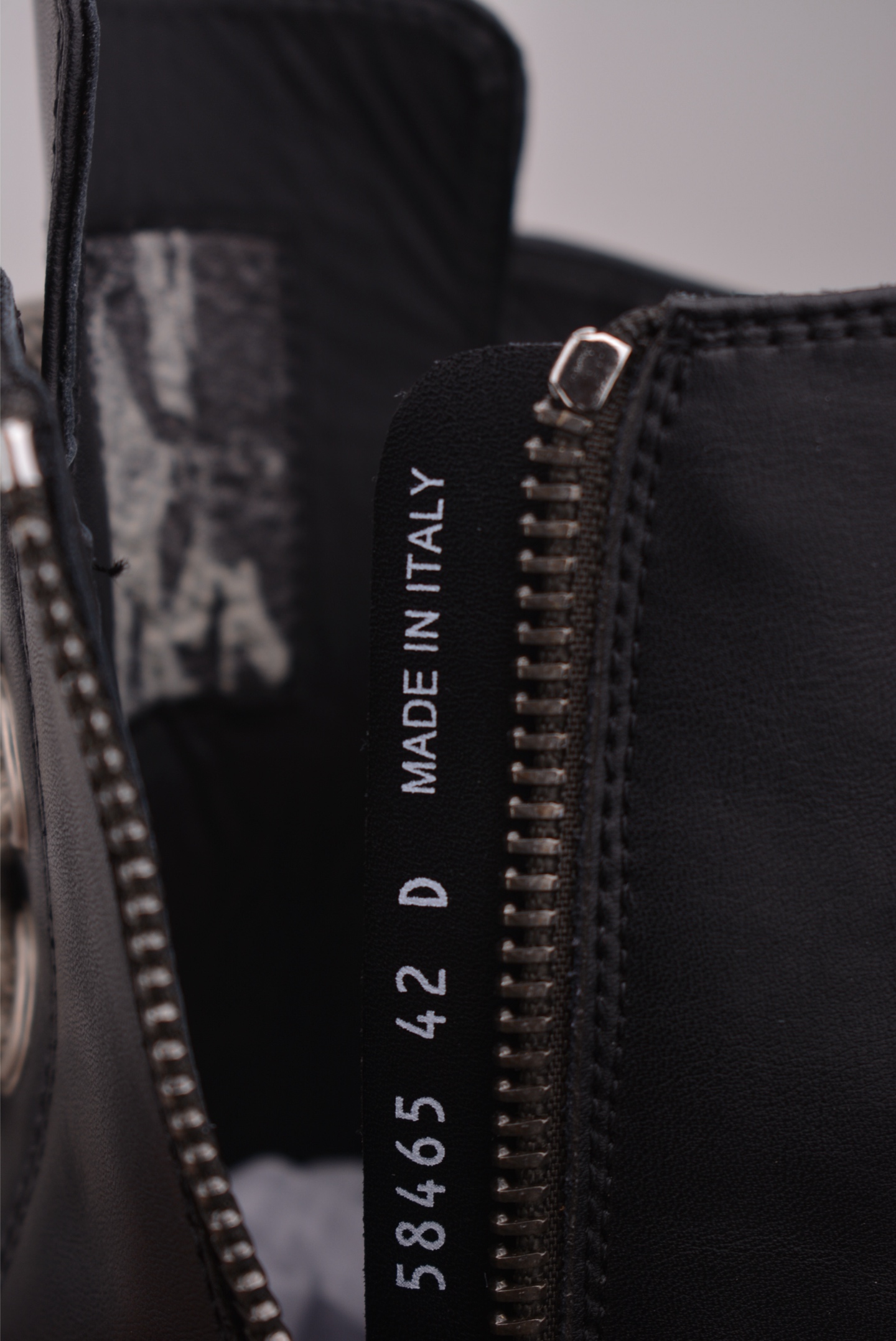 RO / Rick Owens 瑞克·欧文斯 高帮皮面//粗鞋带款 RU02D6892