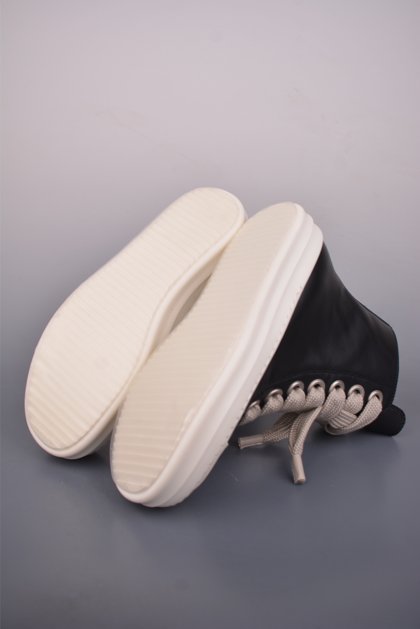 RO / Rick Owens 瑞克·欧文斯 高帮皮面//粗鞋带款 RU02D6892