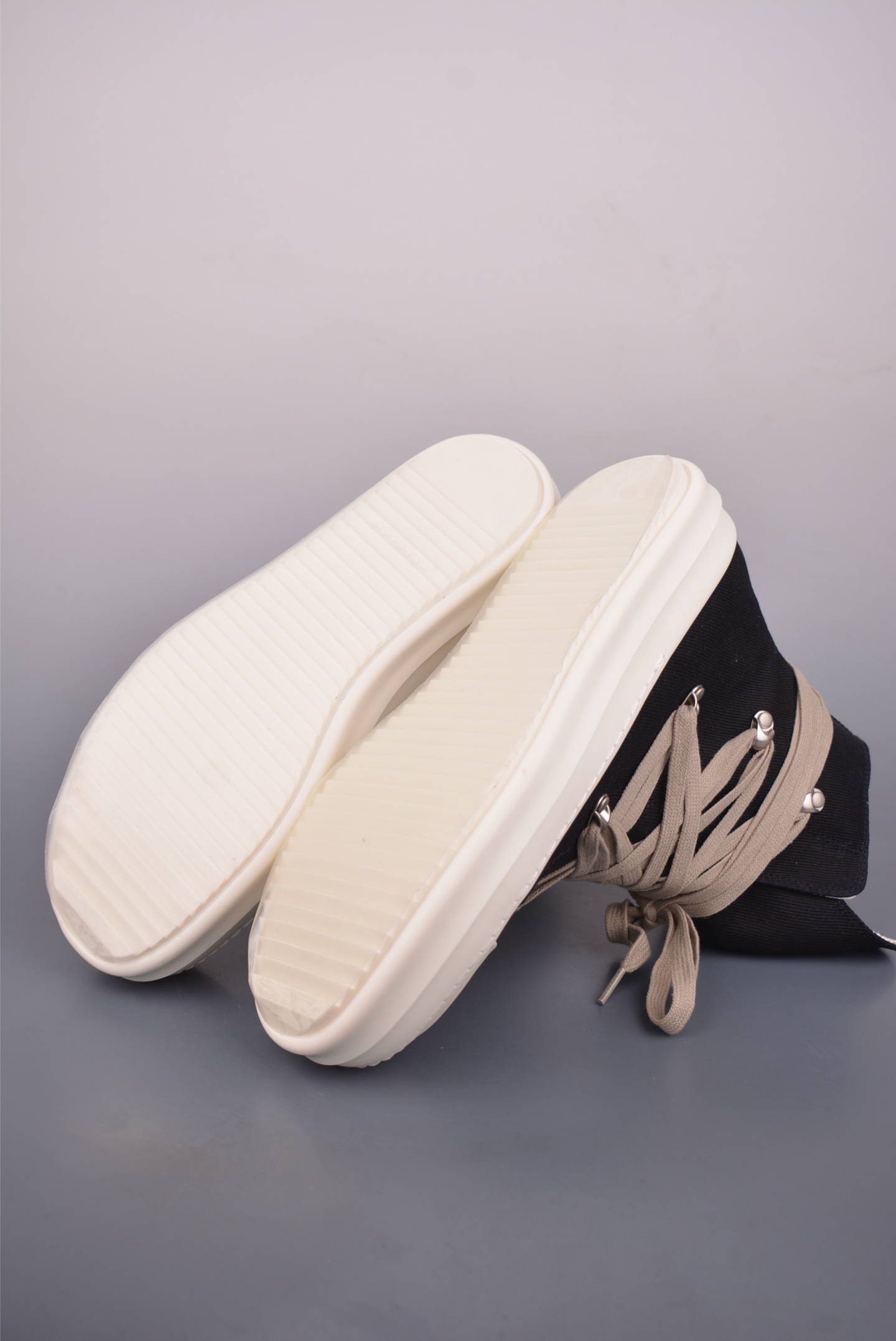 RO / Rick Owens 瑞克·欧文斯 高帮绑带布面 RU02E7809