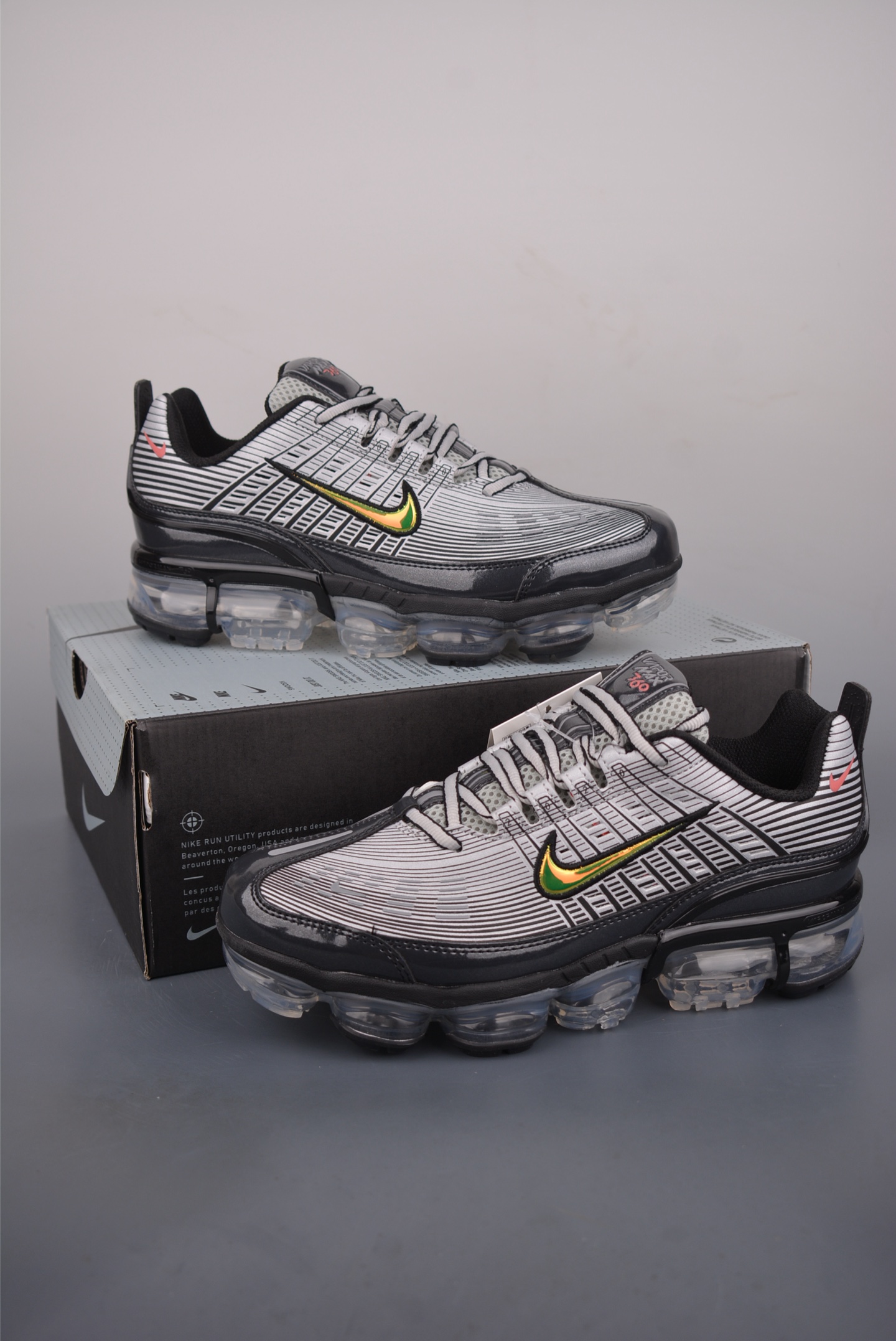 220 Nike AIR VAPORMAX 360 搭载全掌长气垫鞋款 低帮跑步鞋