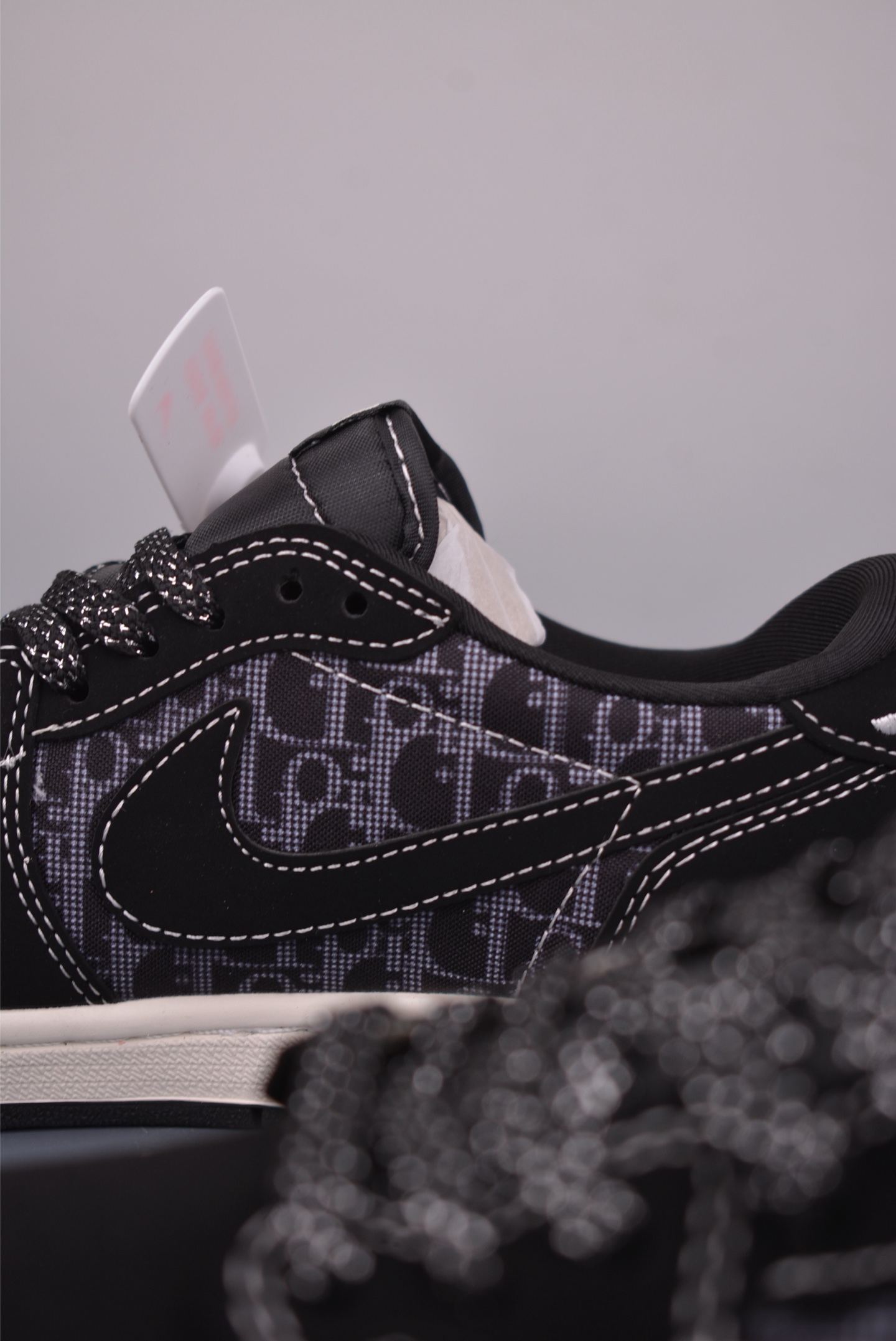 Fragment x Travis Scott x Dior Air Jordan 1 Low 三方联名倒钩 JW118-167