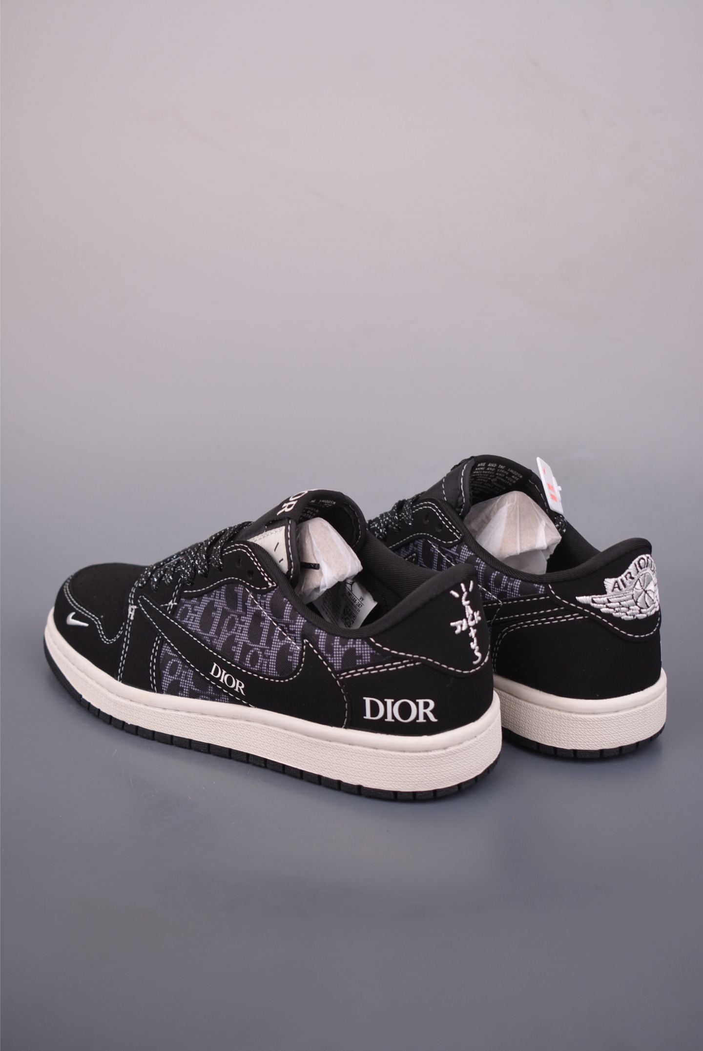 Fragment x Travis Scott x Dior Air Jordan 1 Low 三方联名倒钩 JW118-167