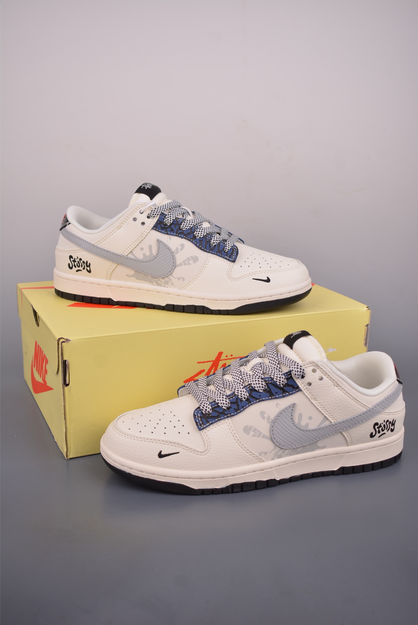 Nike SB Dunk Low Stussy联名 XS6089-632-High Quatity Cheap Brand wholesale wholesaler seller Clothes Bags handbags Sneakers Top Fashion Clothing Shoes from China Factory Chinese suppliers best Quality Beautiful Price Nike SB Dunk Low Stussy联名 XS6089-632