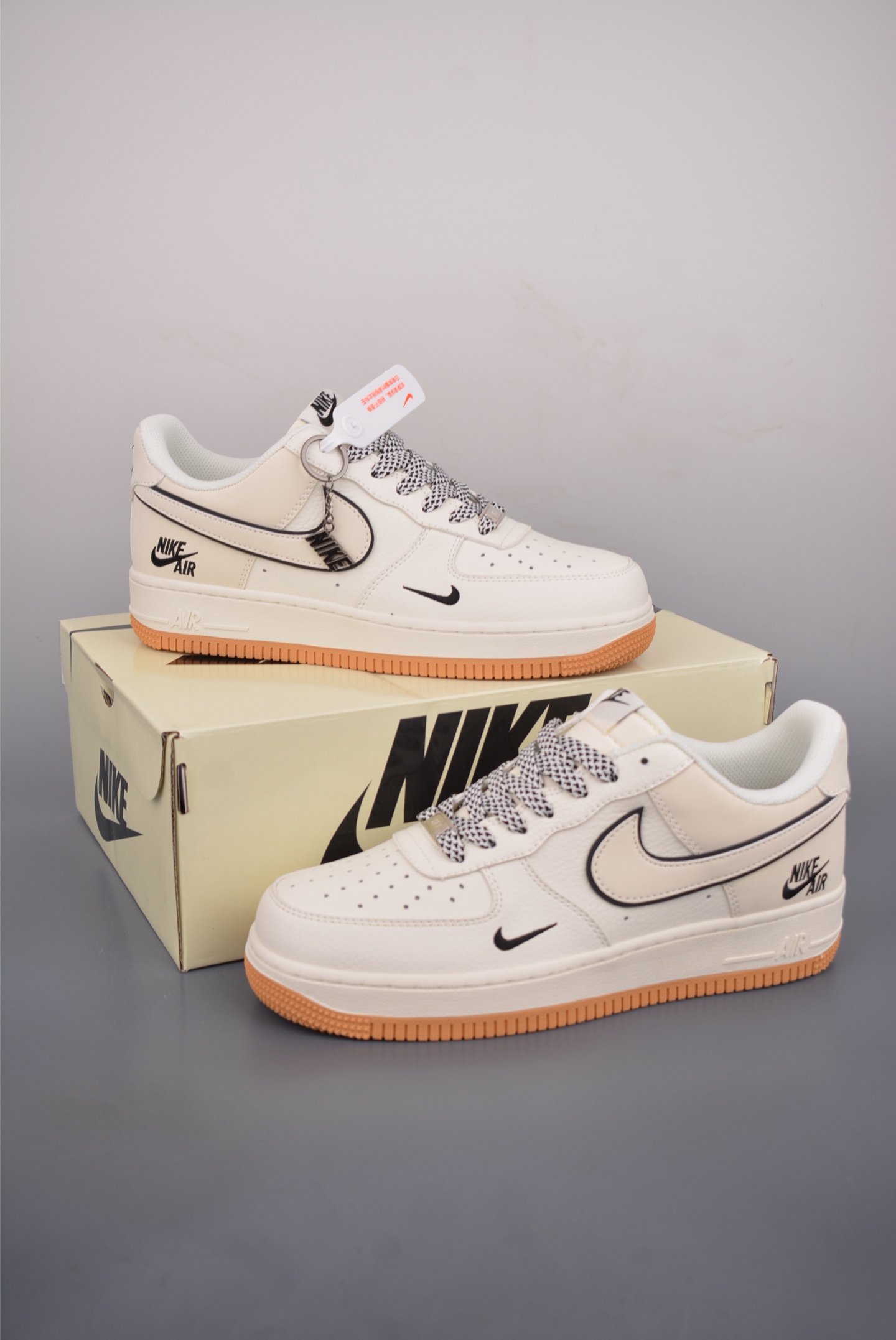 260 Nike Air Force 1 Low 米黑 CS5288-056