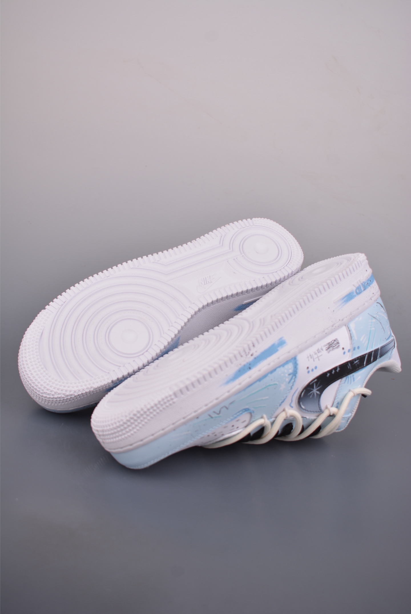 260 Nike Air Force 1 Low 手绘涂鸦 解构绑带 QW2288-111