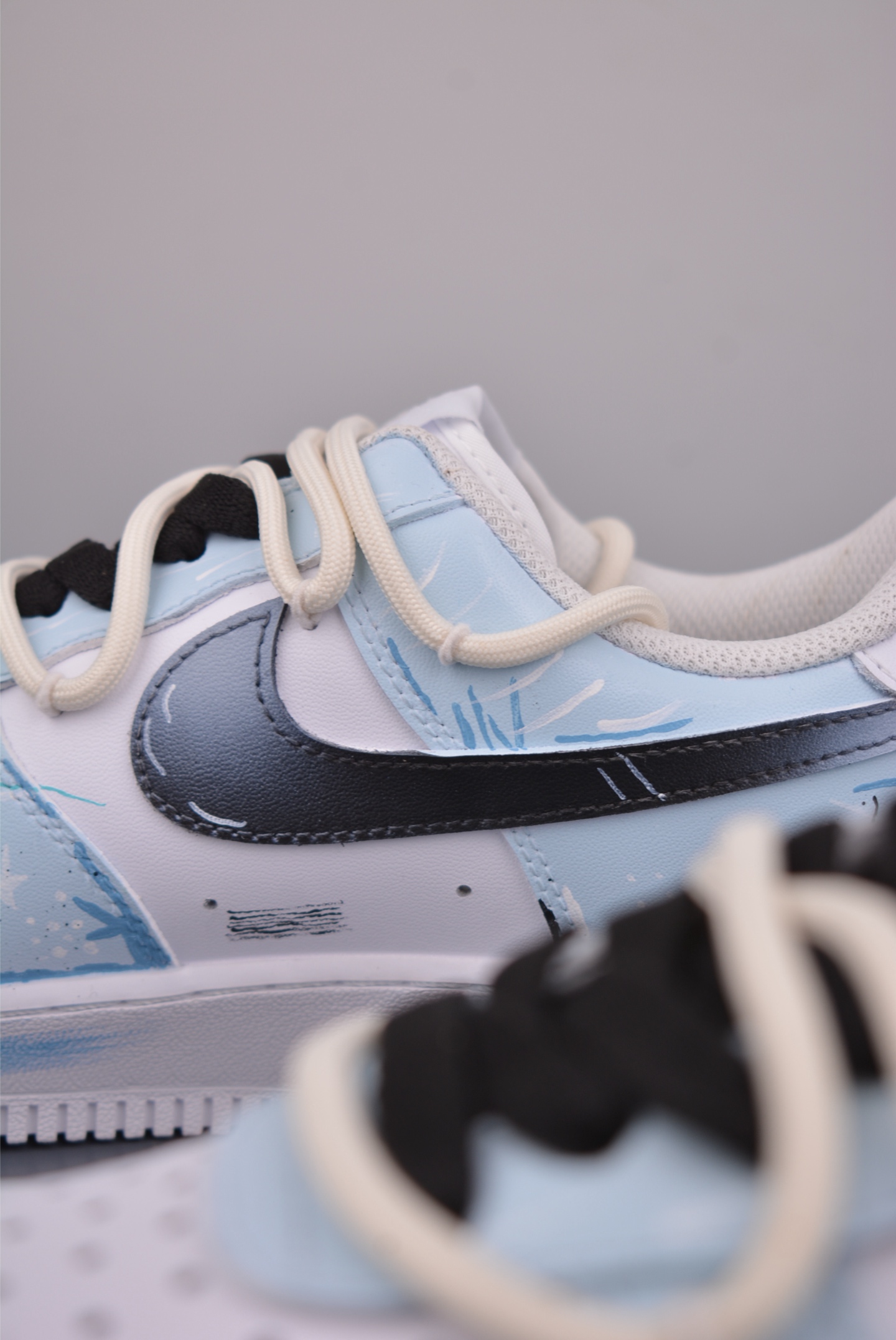 260 Nike Air Force 1 Low 手绘涂鸦 解构绑带 QW2288-111
