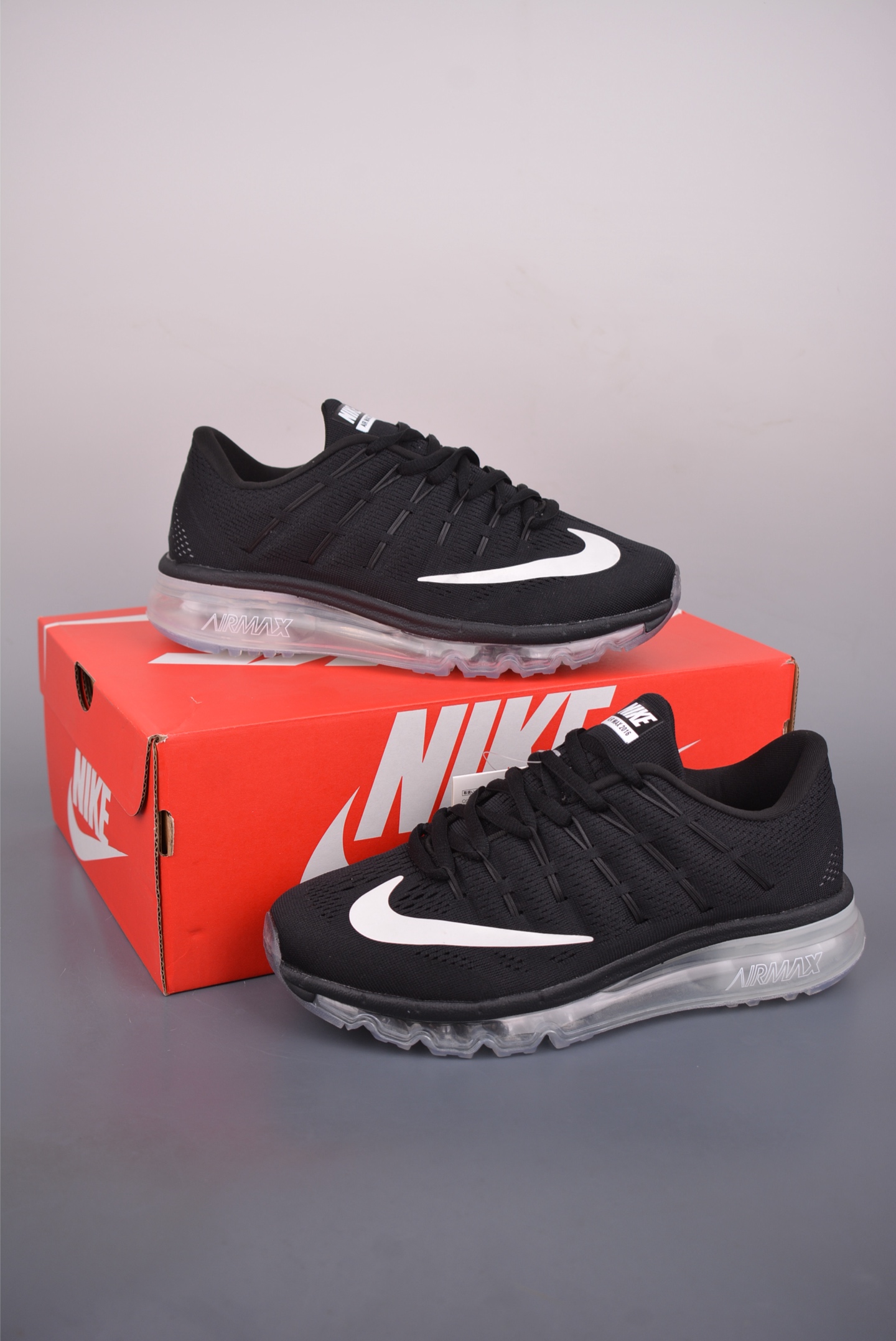 170 NIKE Air Max 2016 实拍首发 网面全掌气垫休闲运动百搭慢跑鞋 80677-009