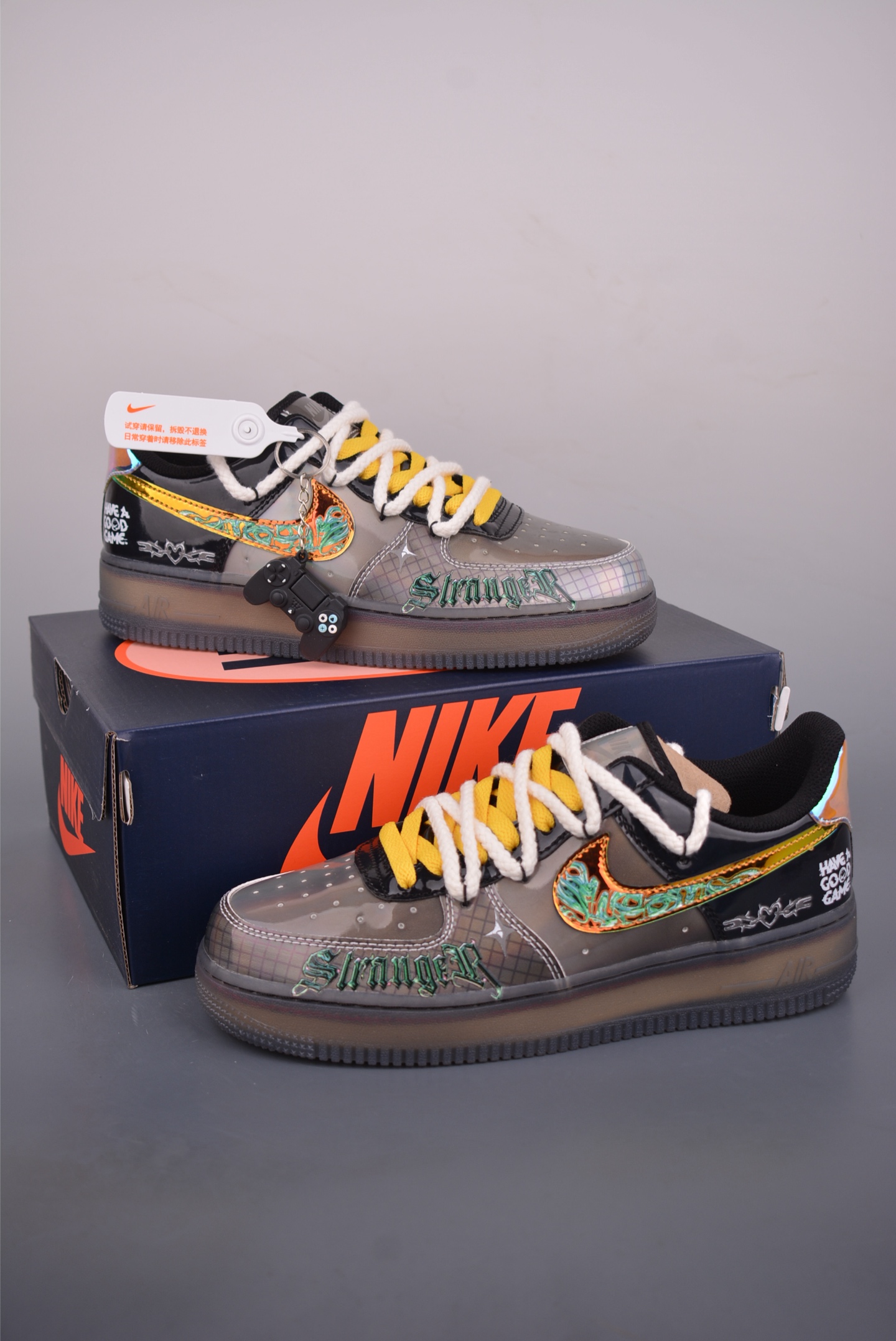 260 Nike Air Force 1 Low 万圣节 解构绑带 XL2420-222