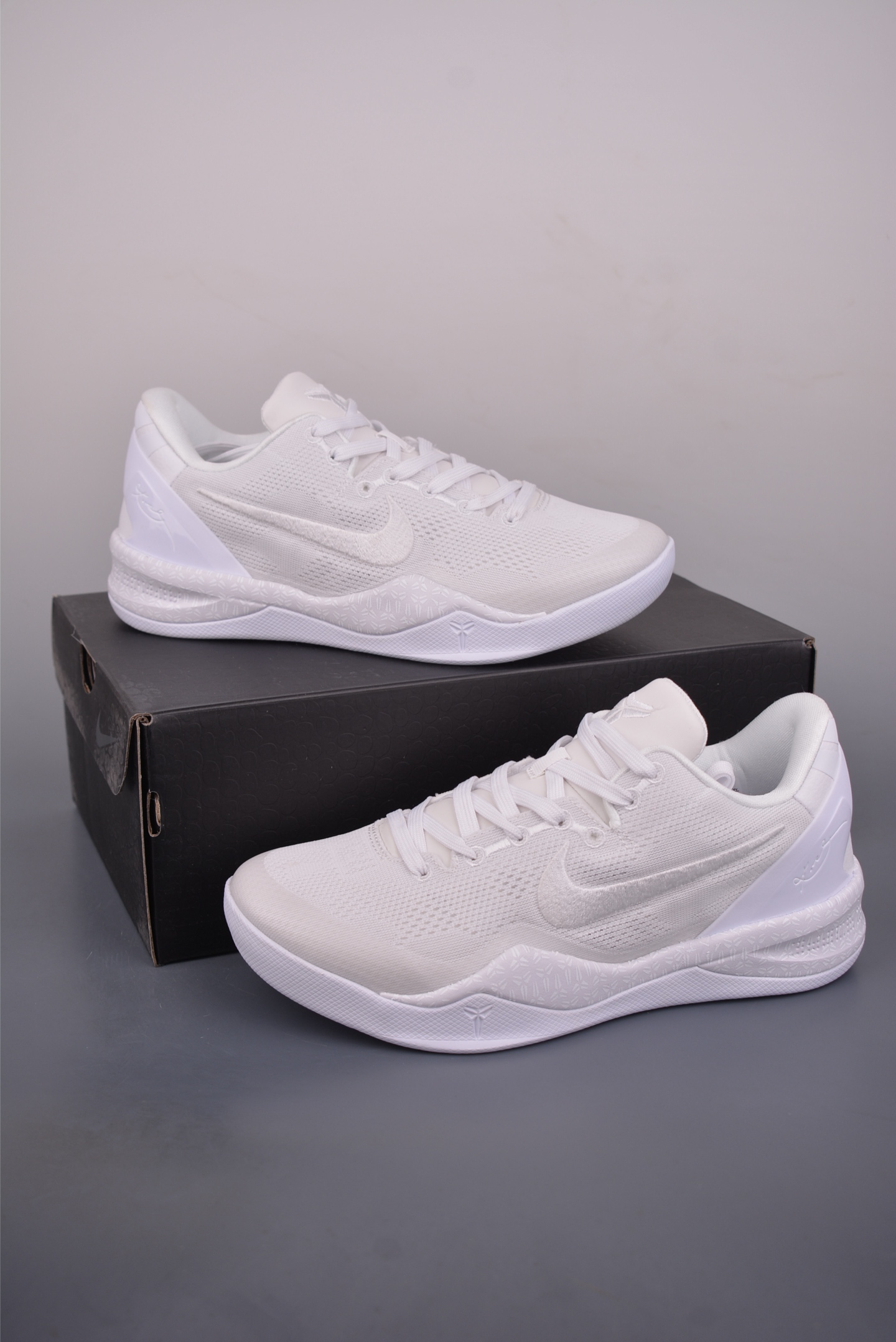 260 致敬Kobi 情怀满满 BOSS版本 NIKE KOBE 8 SYSTEM 科比八代 内置元年缓震气垫 FJ9364-100