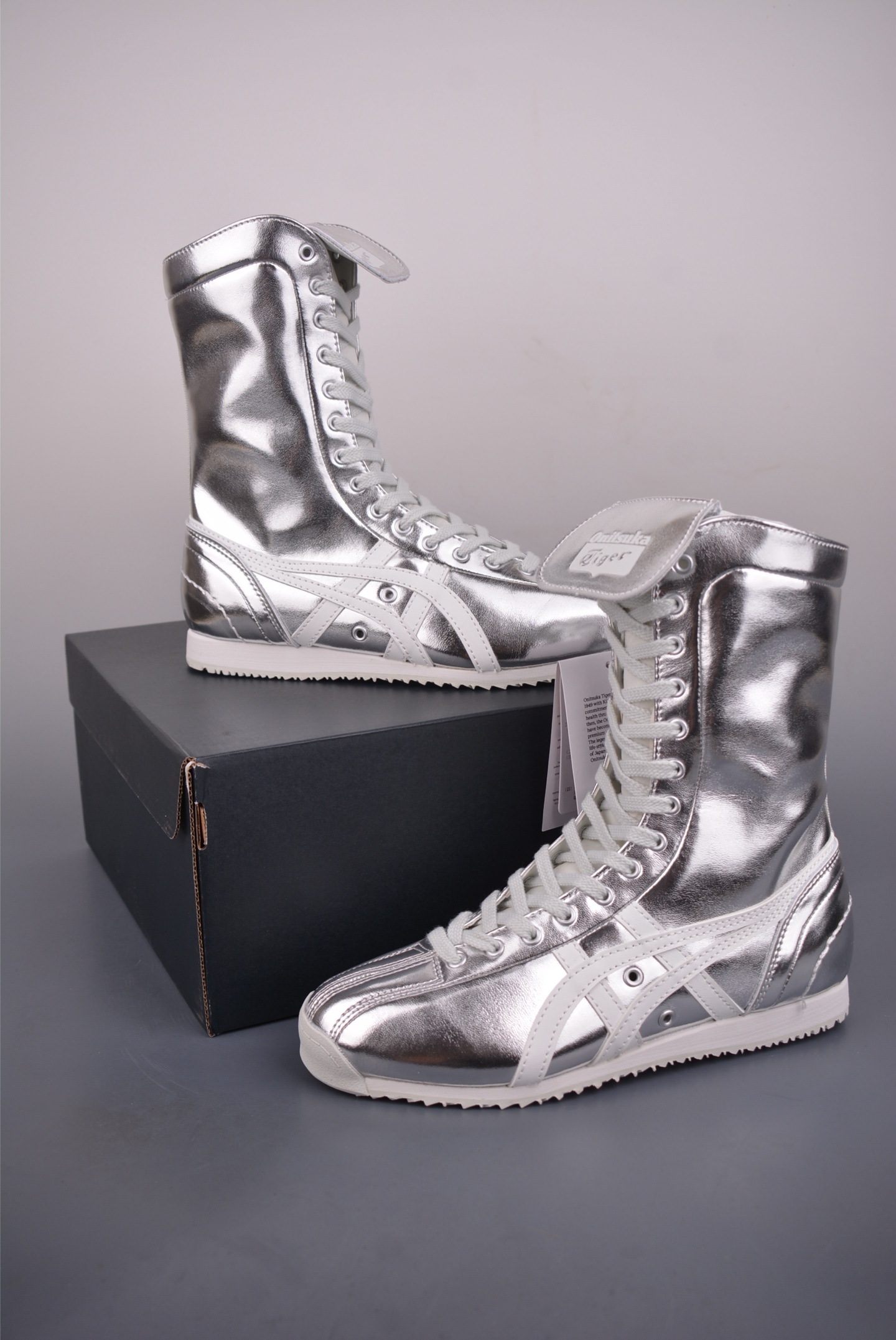 260 OnitsukaTiger/鬼塚虎 Mexico 66 Boxing 高邦长筒靴 复刻复古拳击鞋 1183C454