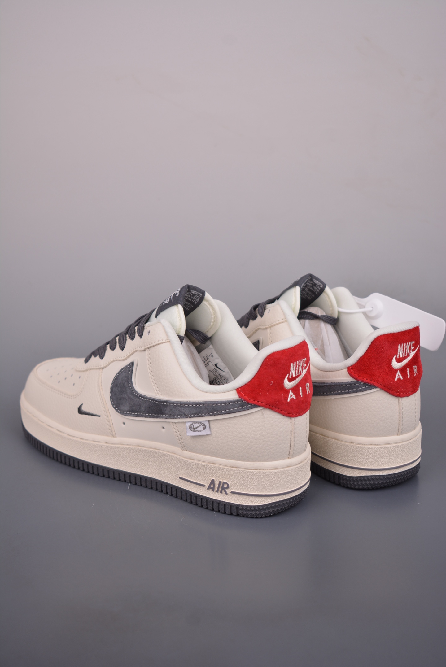 260 Nike Air Force 1 Low 白灰红 DD1982-325