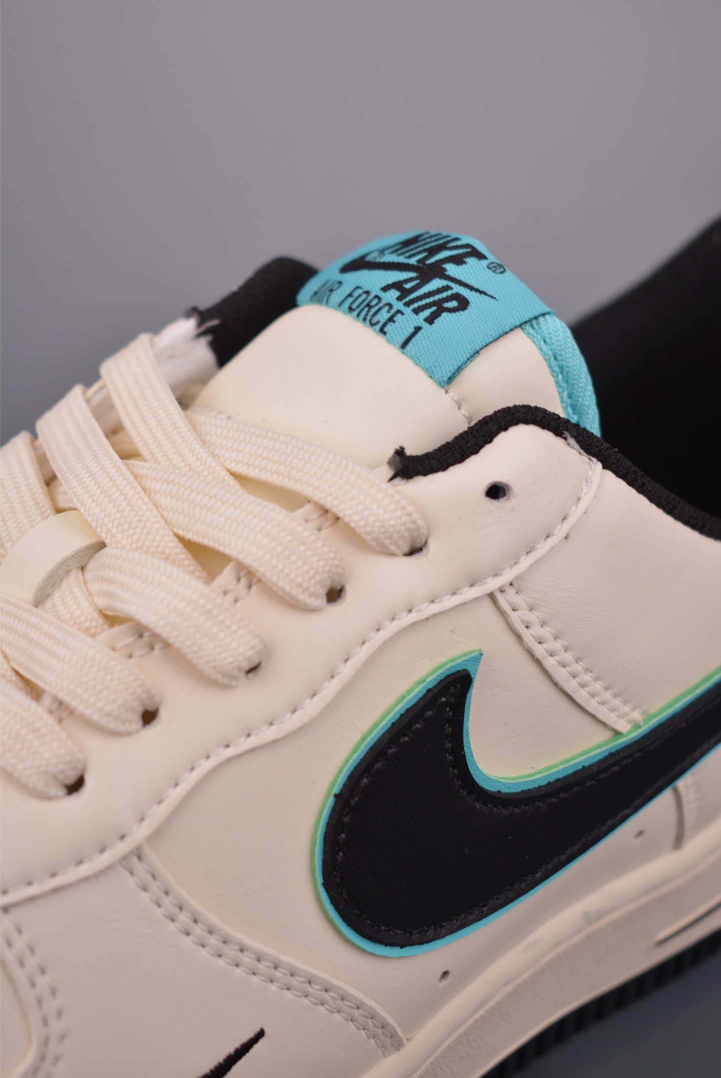 260 Nike Air Force 1 Low 米黑绿 NH0601-583