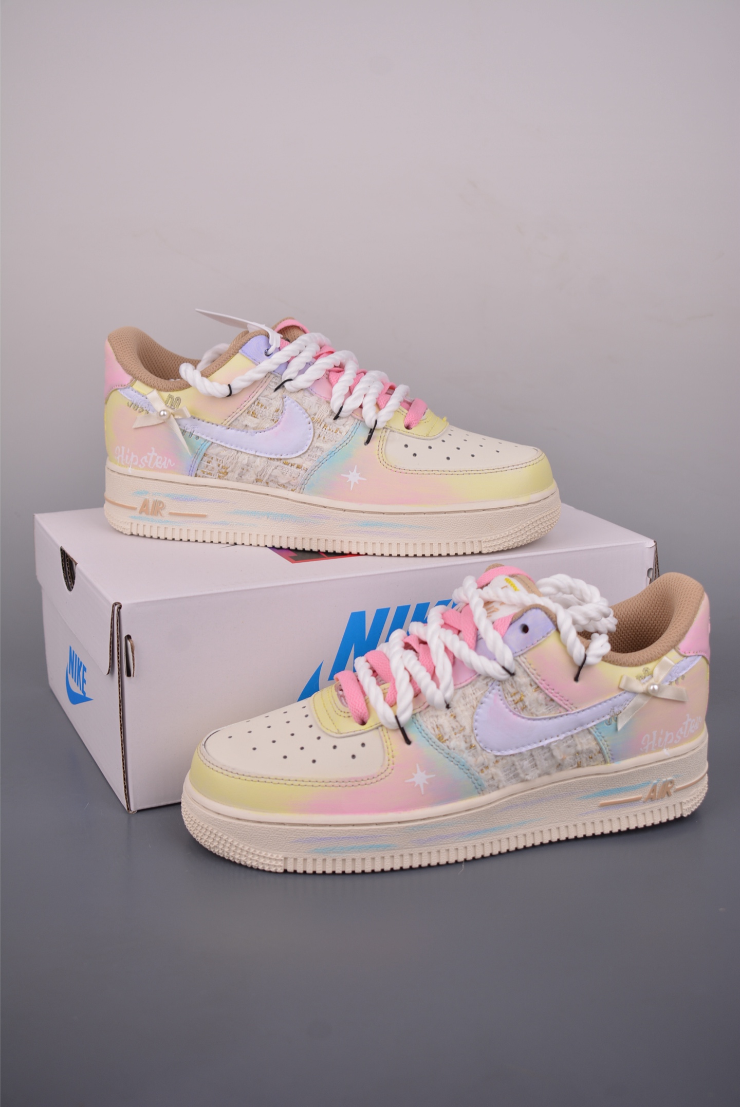 260 Nike Air Force 1 Low 雾屿星芒 FJ7740-120