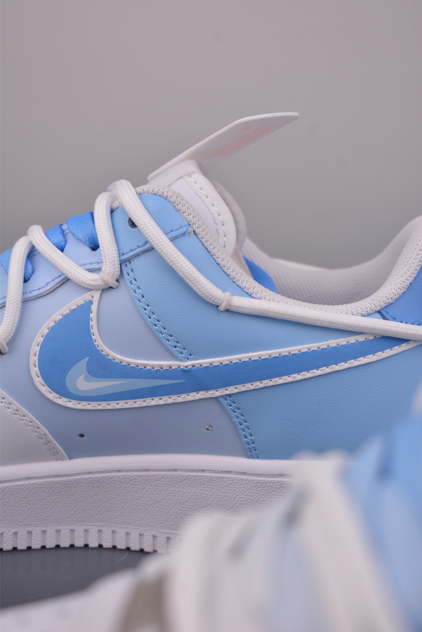 260 Nike Air Force 1 Low 天蓝白 解构绑带 CD2288-951