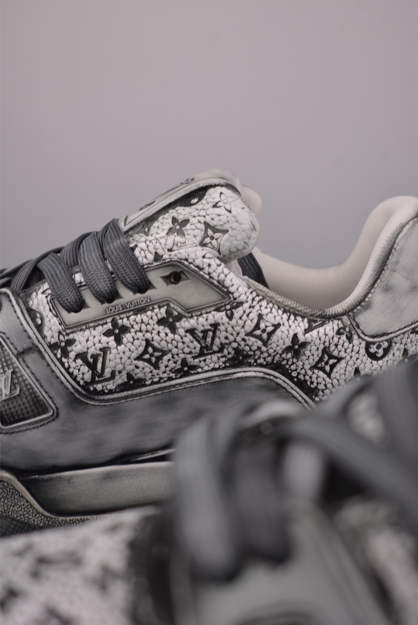 Tyler x Louis Vuitt水洗板鞋系列 路易威登 LV Trainer 联名款 低帮休闲板鞋