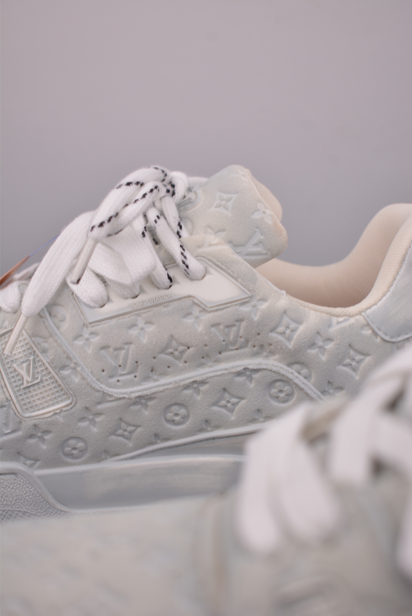 550 Tyler x Louis Vuitt水洗板鞋系列 路易威登 LV Trainer 联名款 低帮休闲板鞋