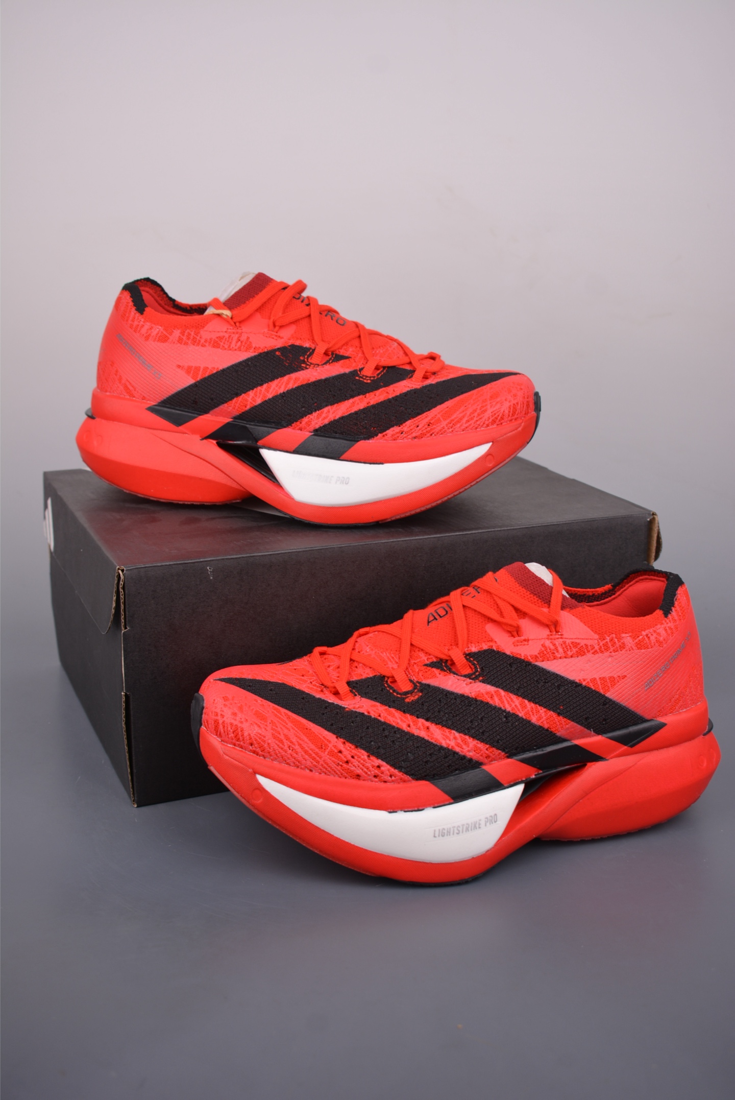 210 AdidAdizero Prime X 3.0 Strung 真碳板 阿迪防滑耐磨舒适跑步鞋 JQ0617