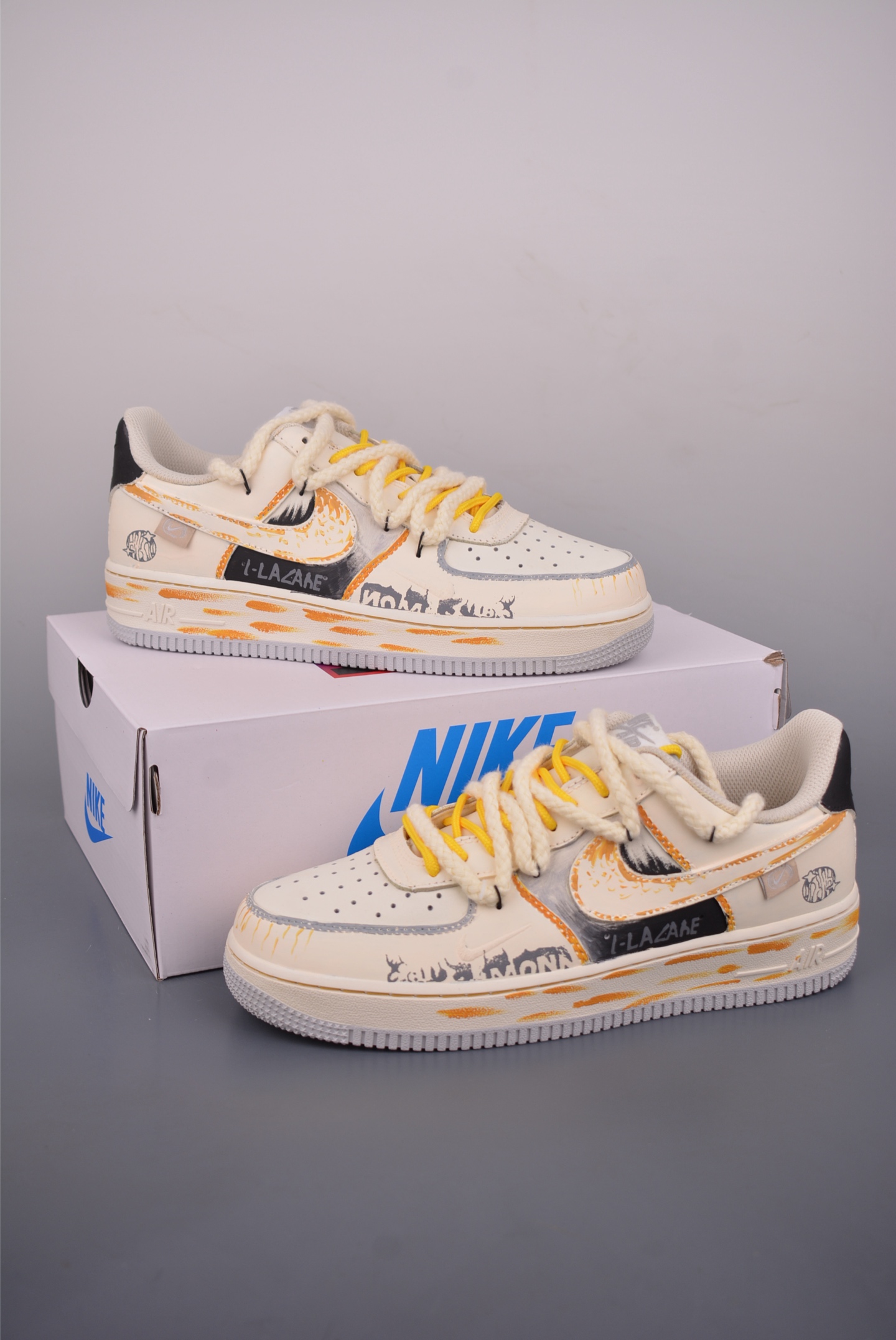 260 Nike Air Force 1 Low 手绘涂鸦 解构绑带 DB3301-101
