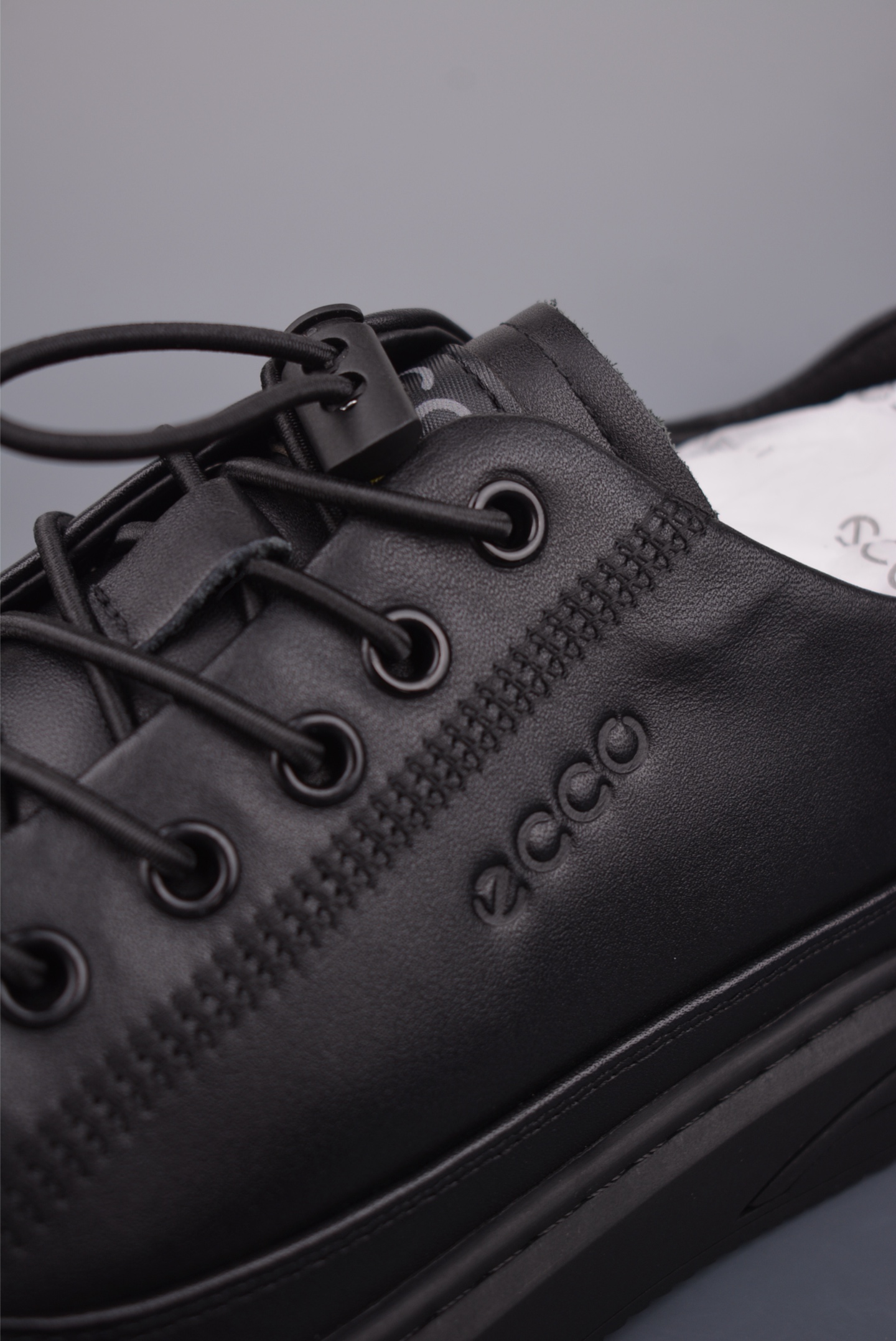 300 ECCO爱步经典秋冬商务正装休闲鞋 男士简约套脚舒适鞋 雅仕系列皮鞋 细腻深邃甄选粒纹皮革 天然纹理