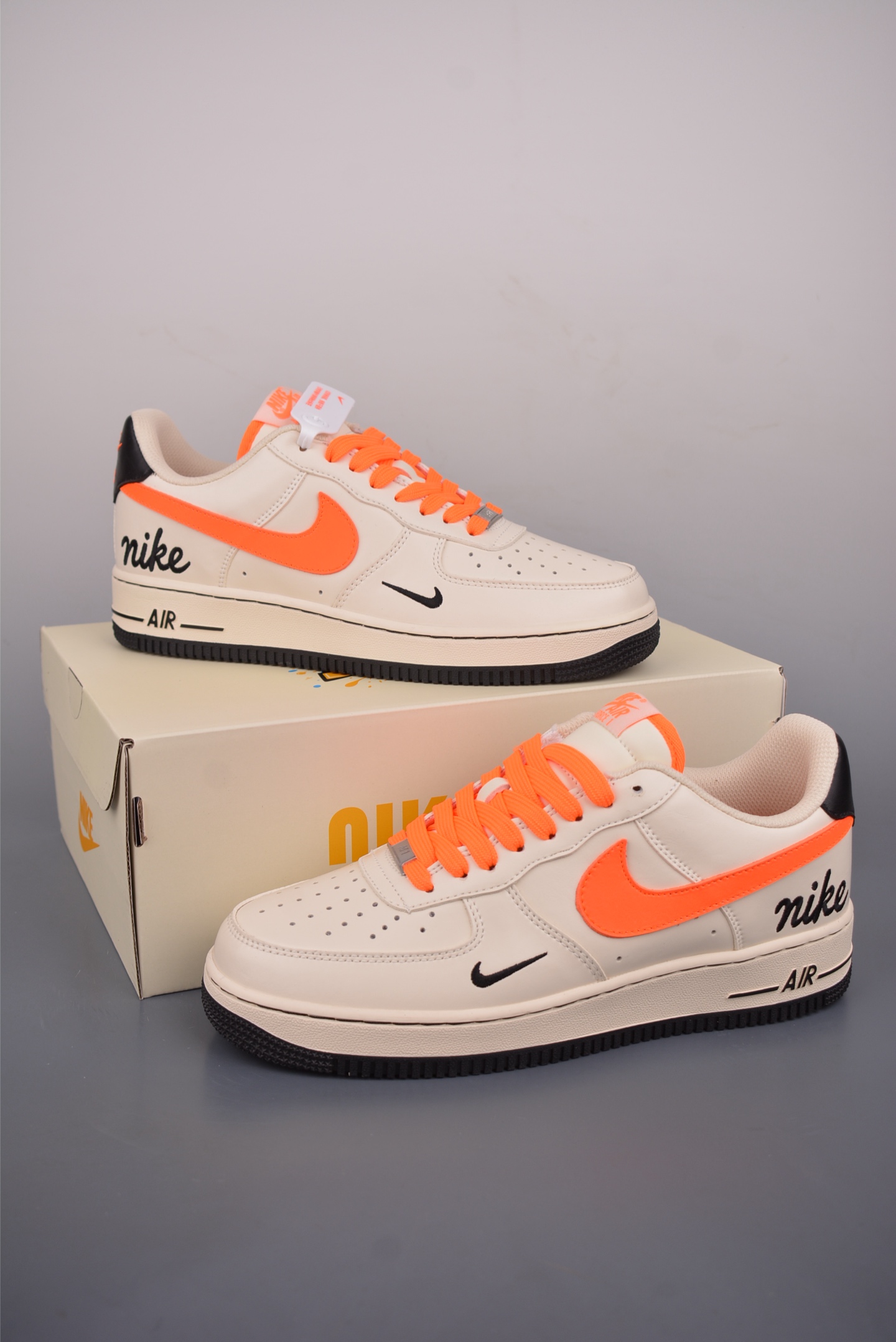 260 Nike Air Force 1 Low 黑橙联名 NH0601-582